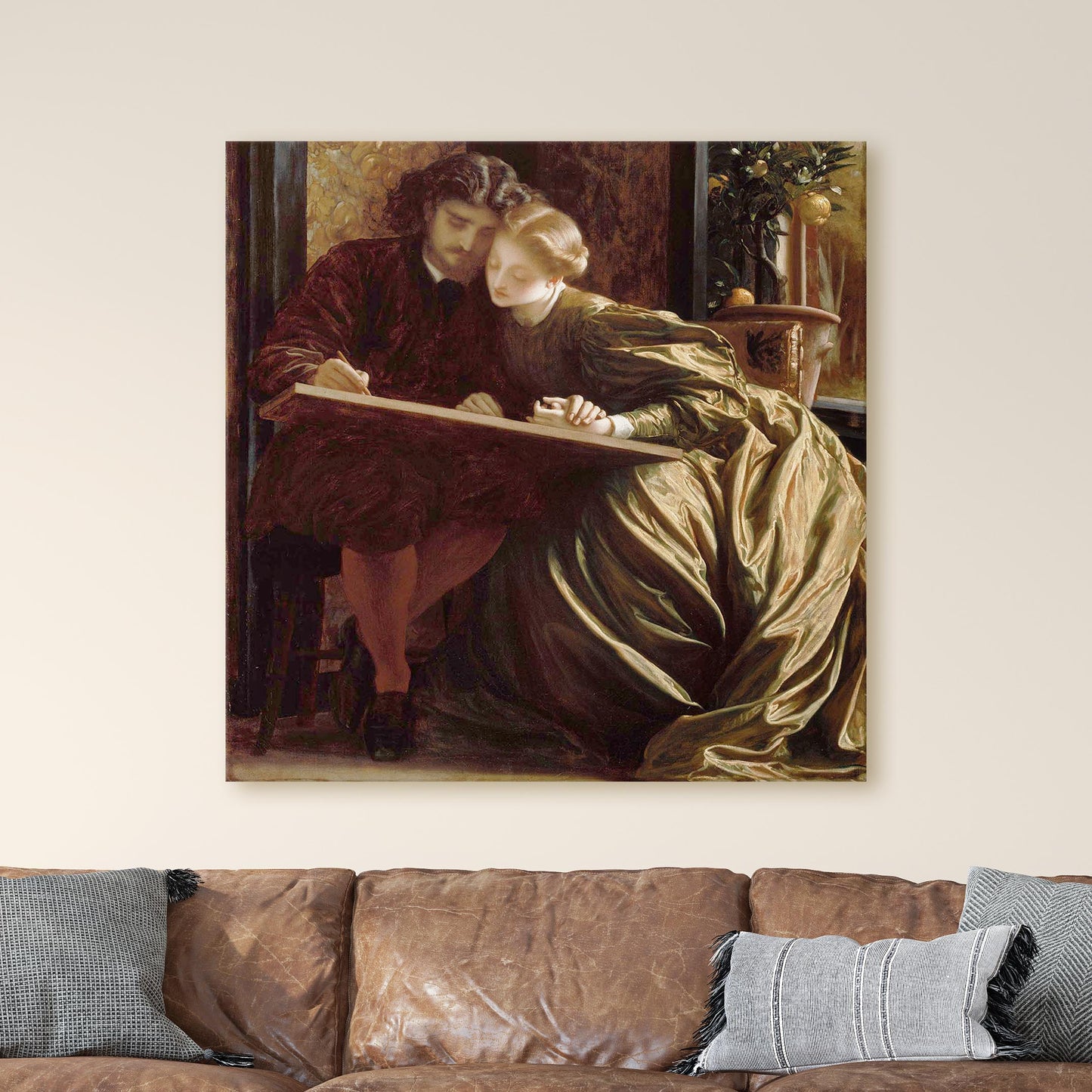 The Painter's Honeymoon by Frederic Leighton