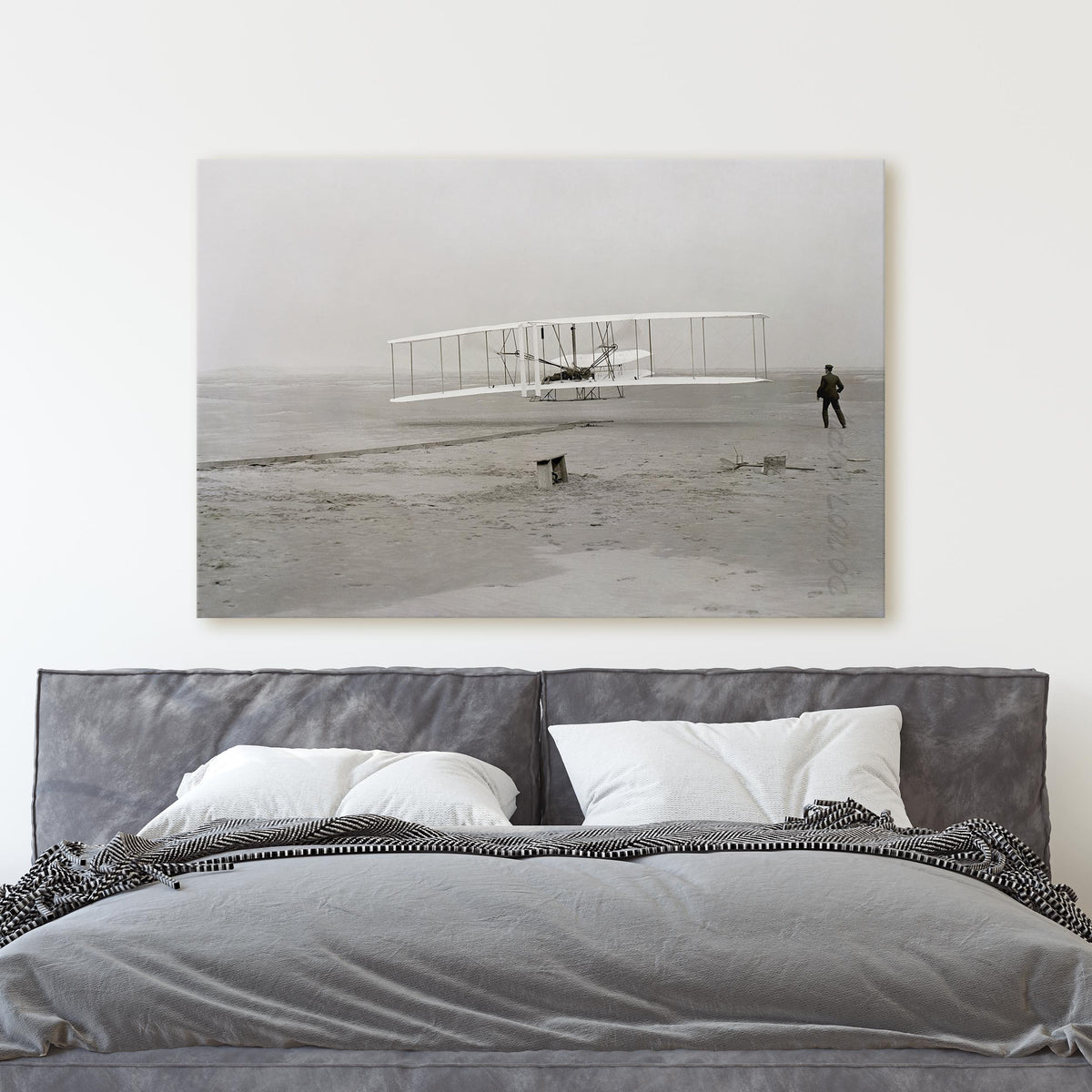 Wright Brothers - First successful flight of the Wright Flyer, 1903