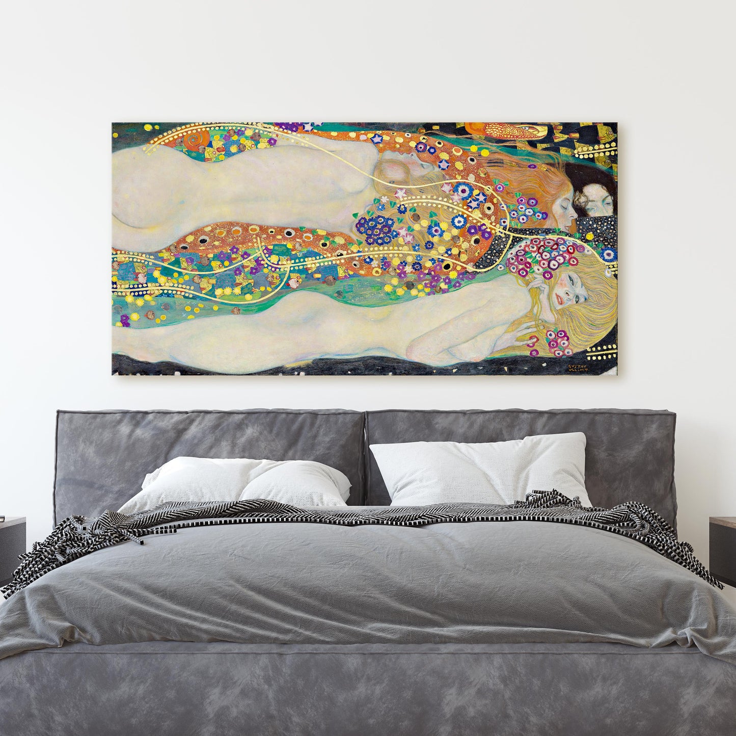 Water Serpents by Gustav Klimt