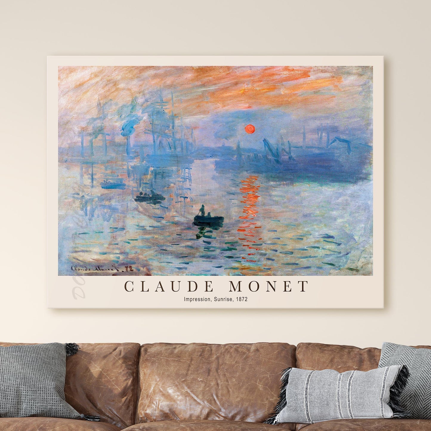 Claude Monet - Impression, Sunrise