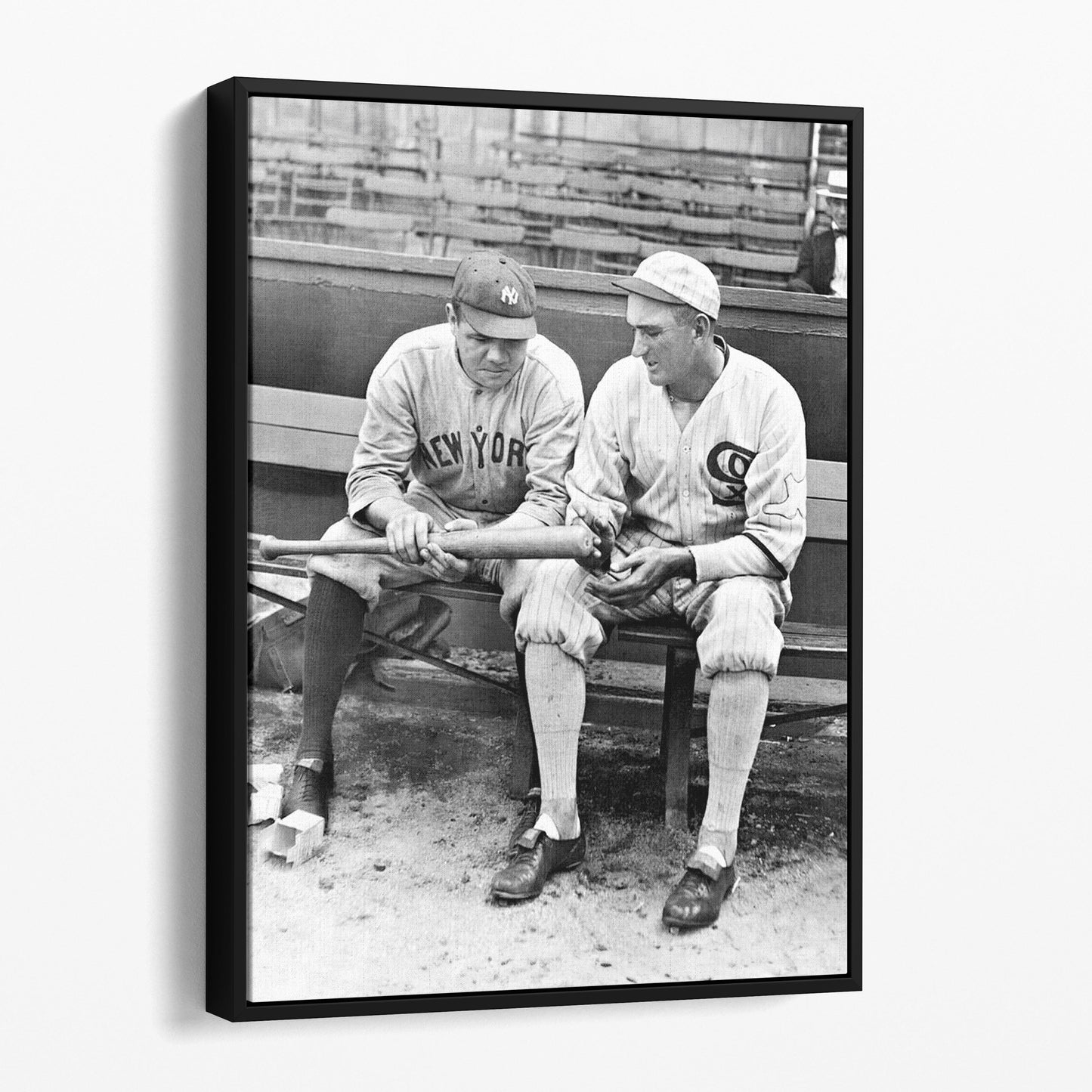 Babe Ruth & Shoeless Joe Jackson