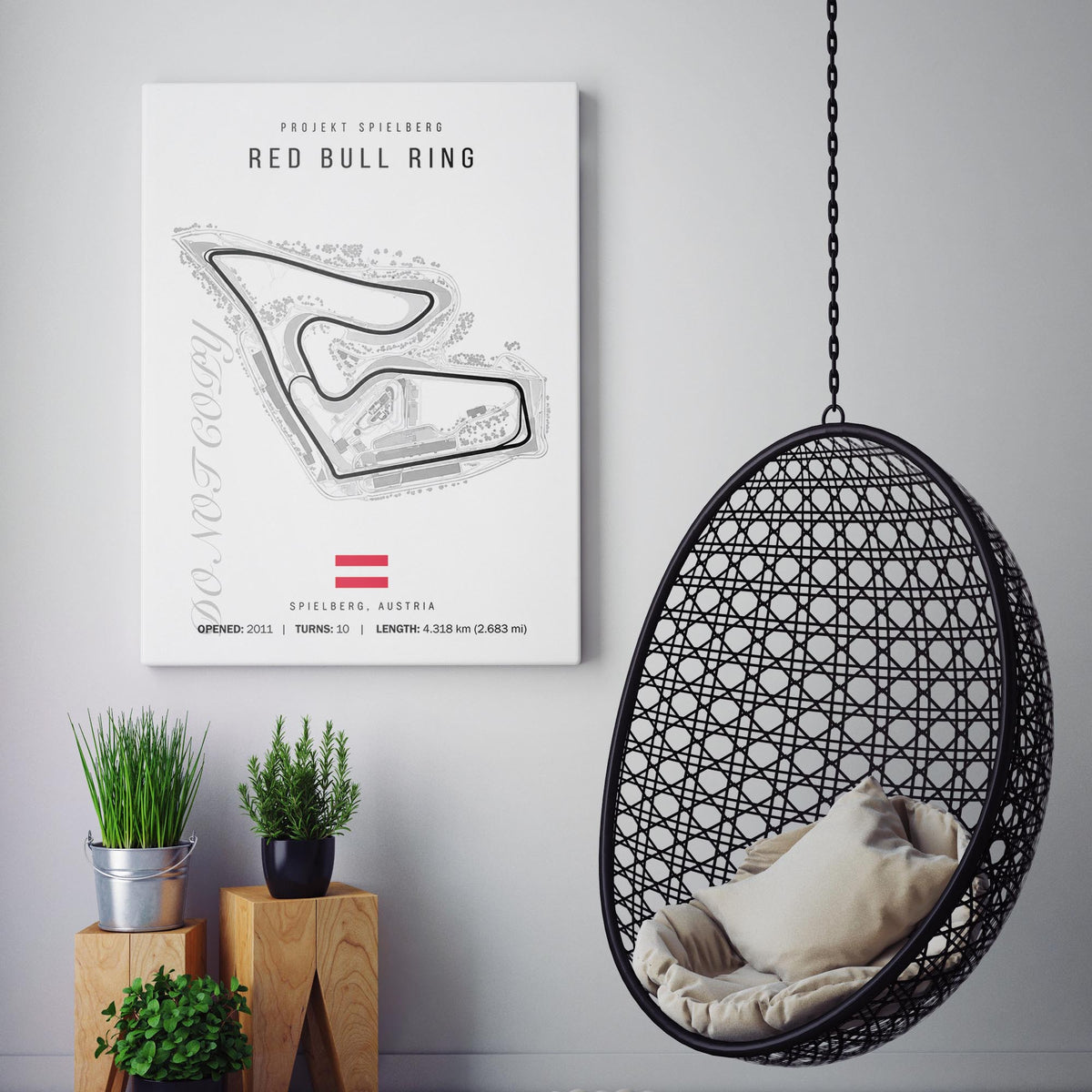 Austrian Grand Prix Race Track Map