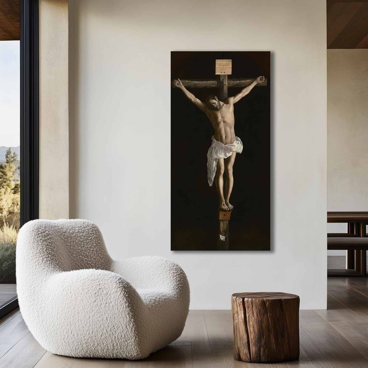 The Crucifixion (1627) by Francisco de Zurbarán