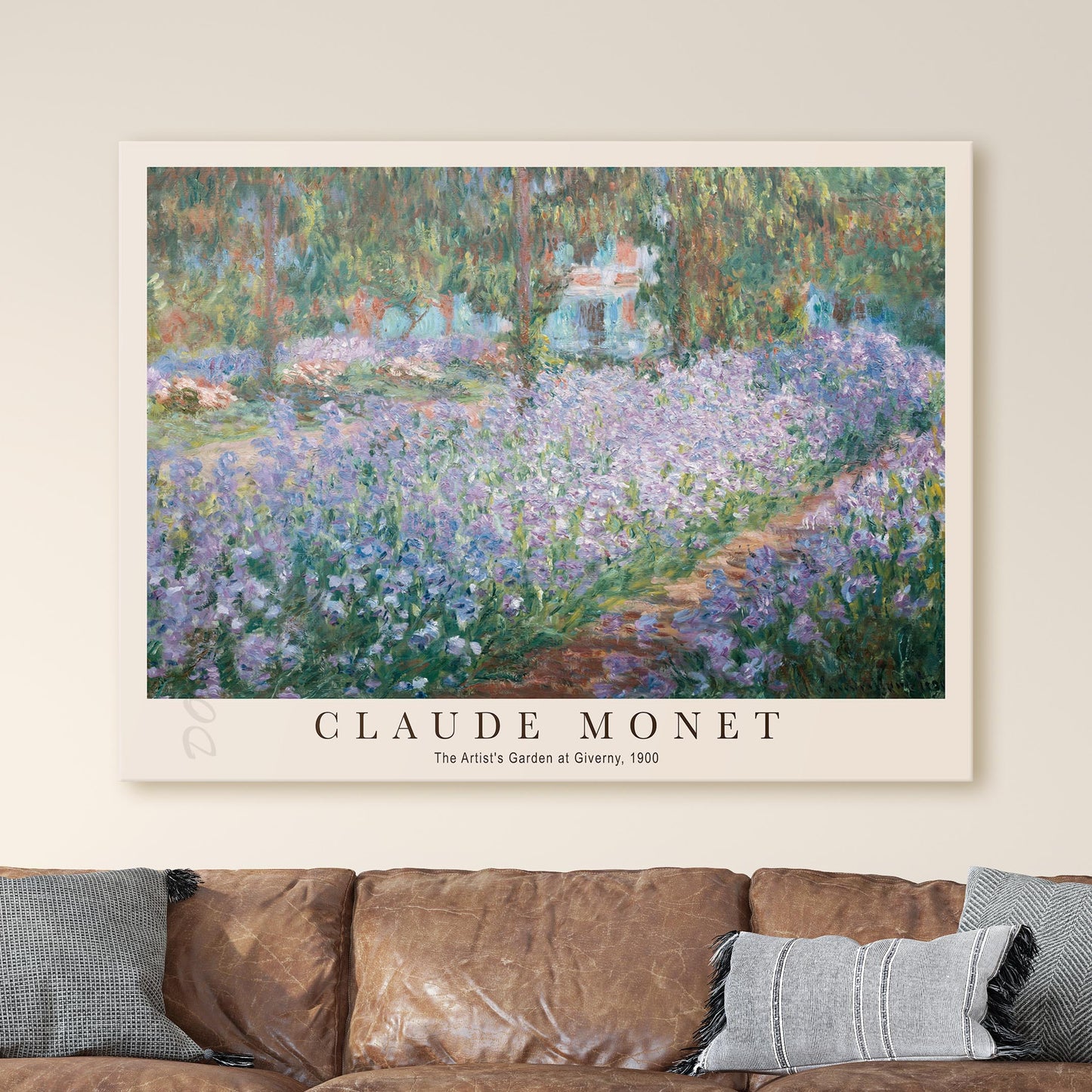 Claude Monet - The Artist's Garden at Giverny