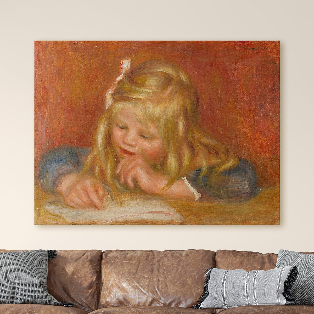Coco Reading - Renoir