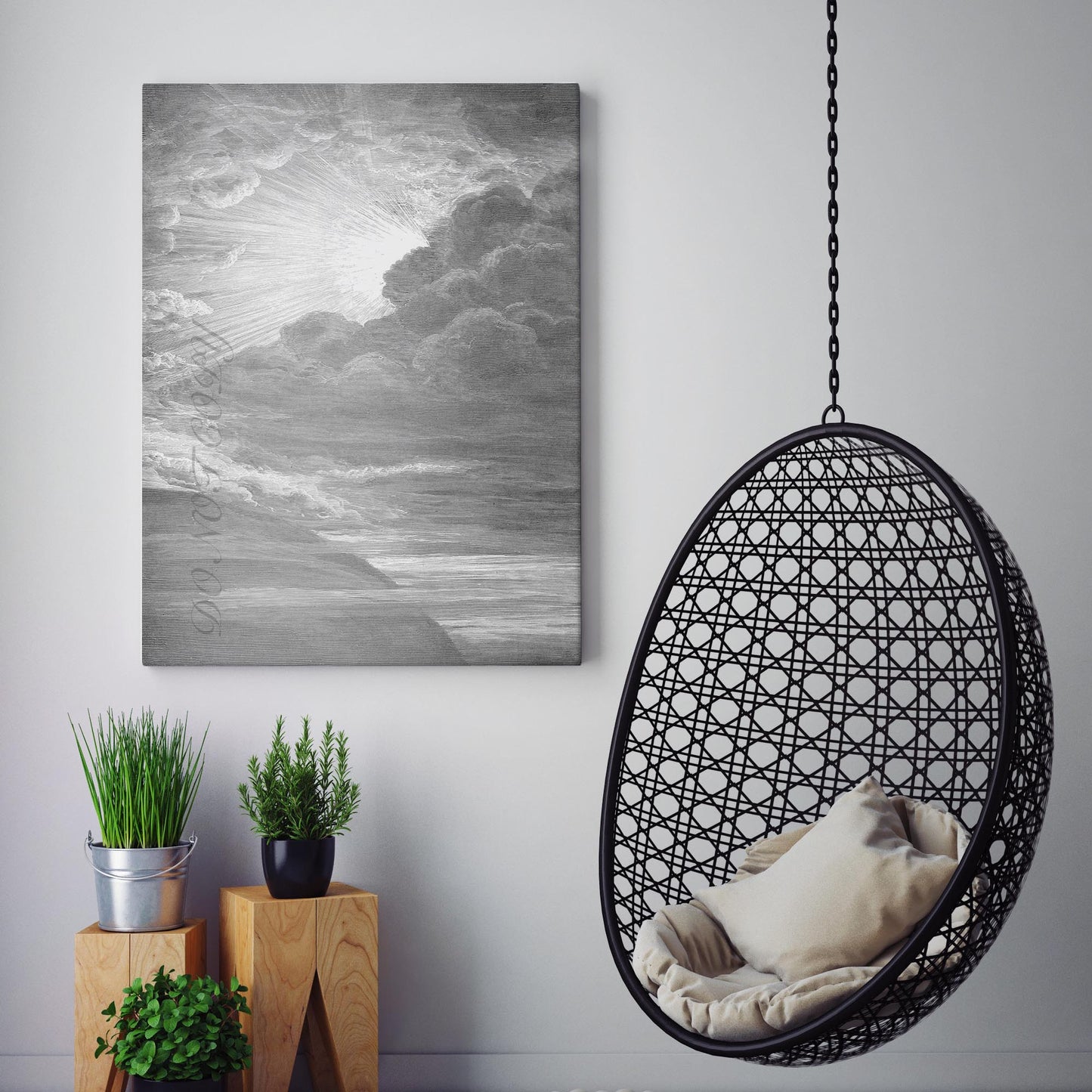 The Creation of Light by Gustave Dore