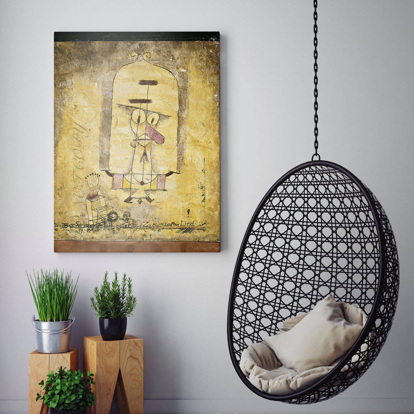 Dance You Monster To My Soft Song 1922 by Paul Klee