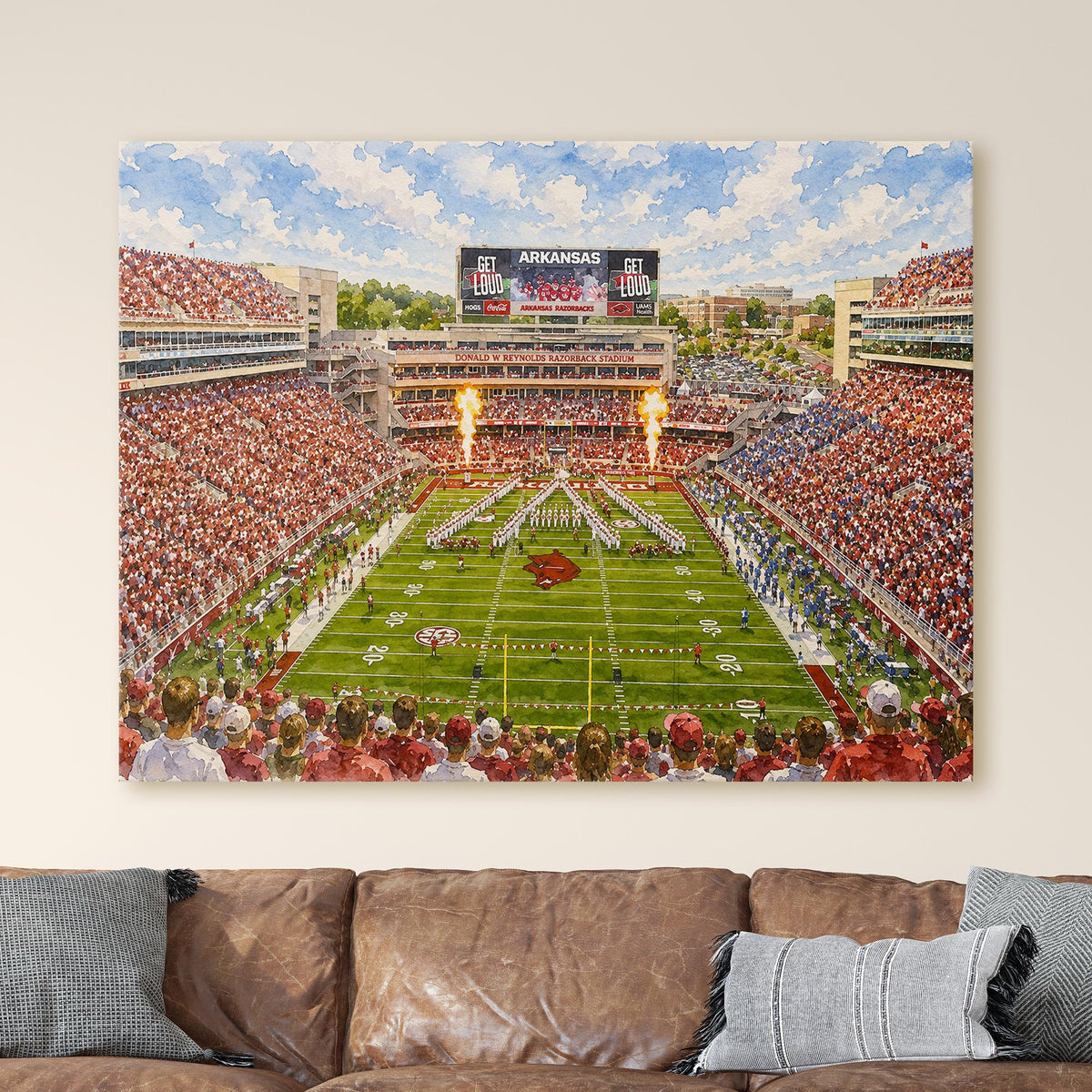 Donald W. Reynolds Razorback Stadium, Arkansas