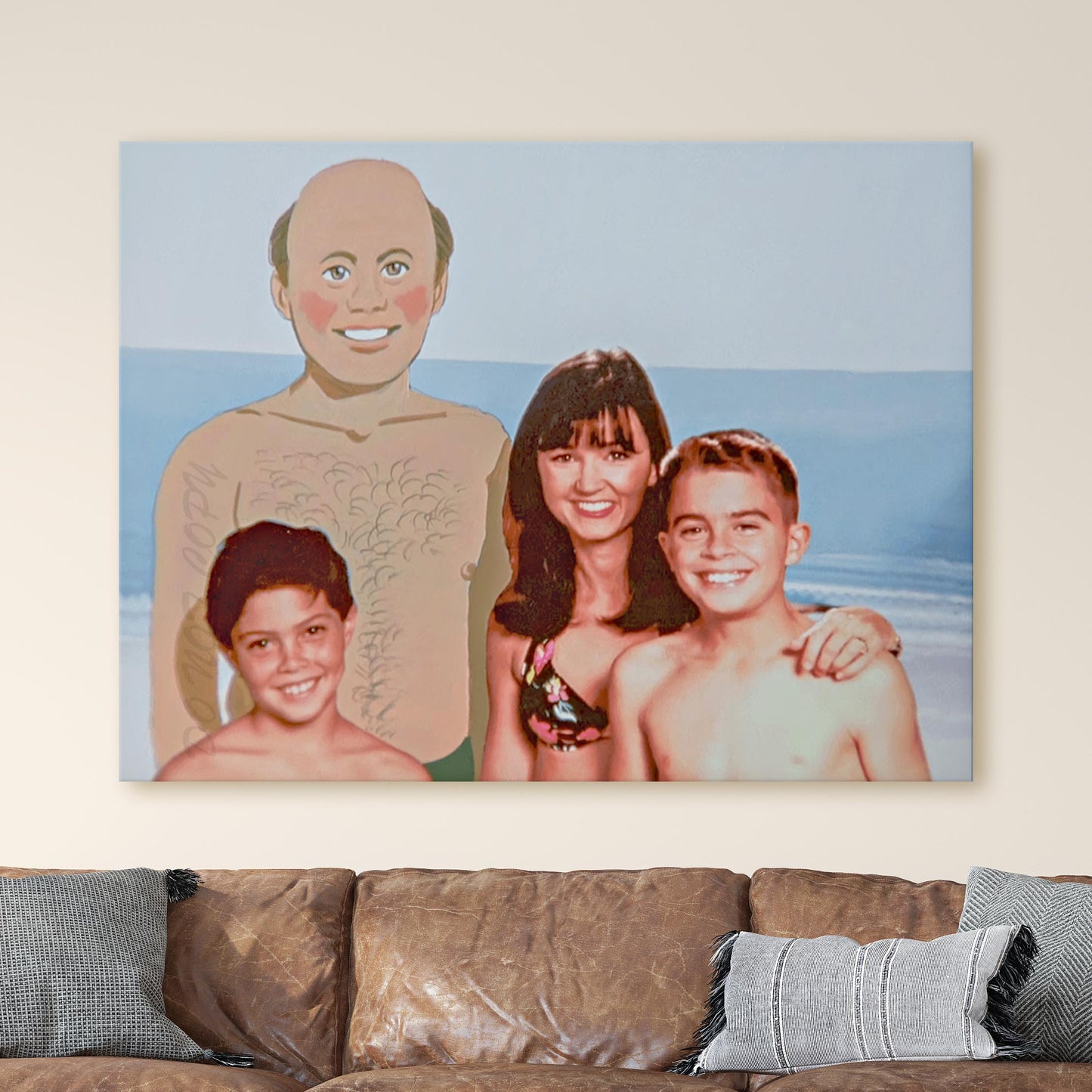 Seinfeld Kruger Family Beach Photo II