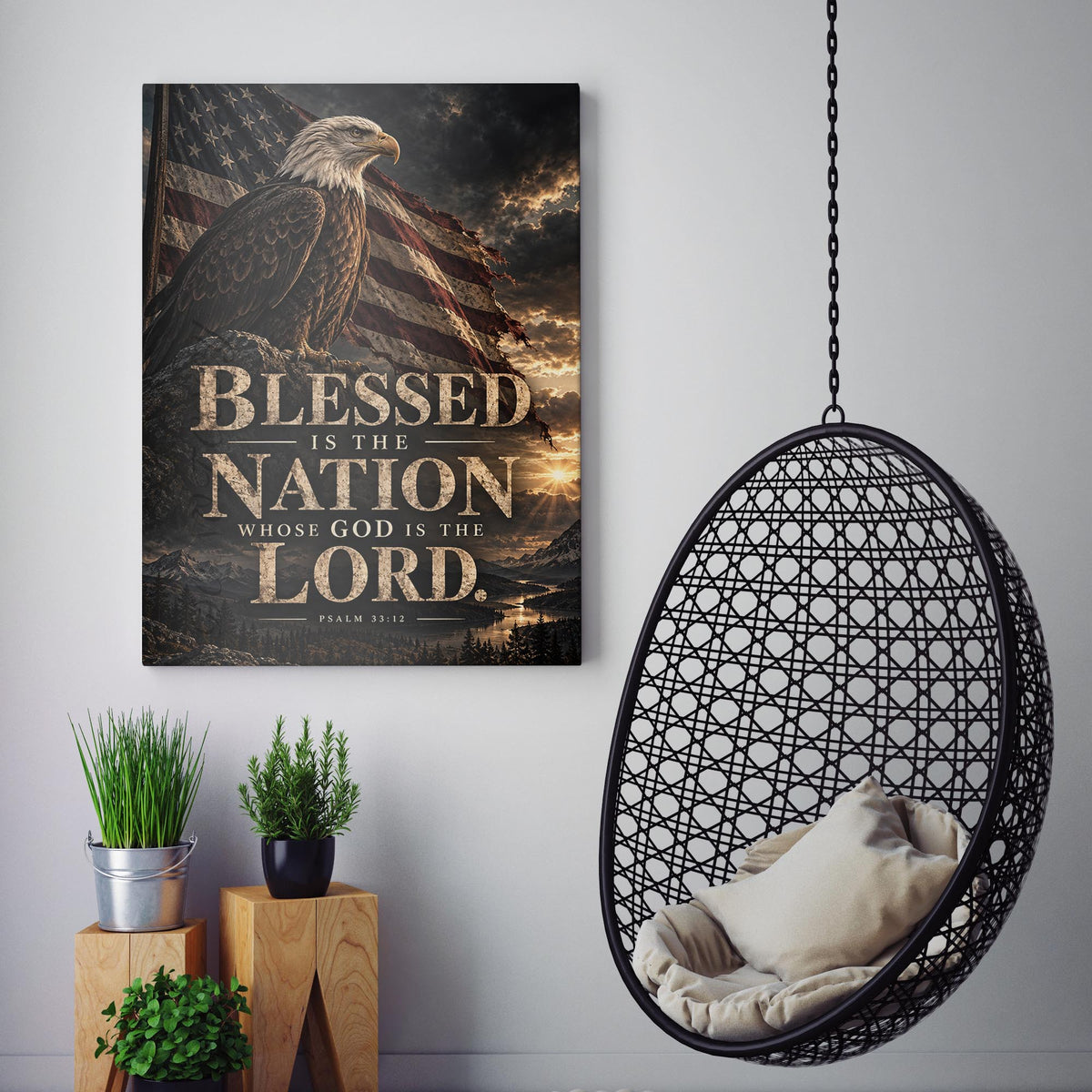 Psalm 33 Verse 12 - Blessed Is The Nation Whose God Is The Lord