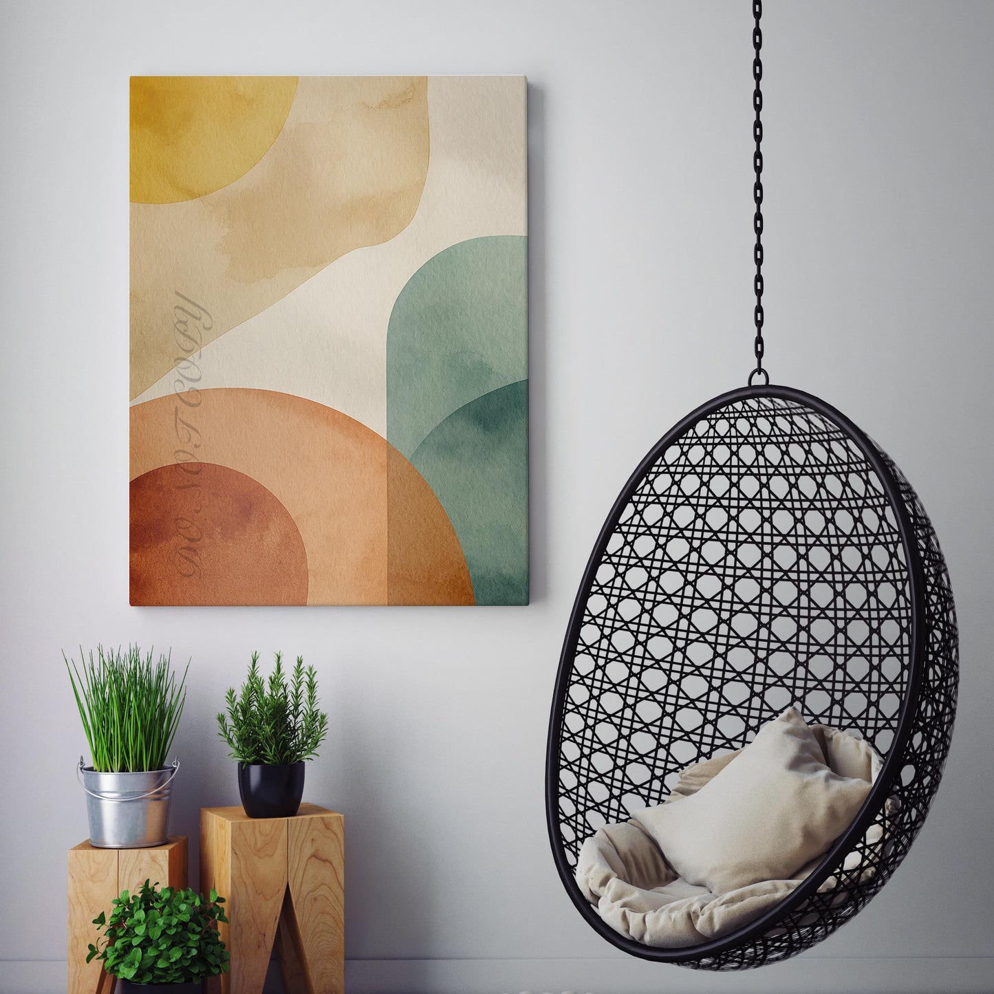 Mid Century Modern Abstract