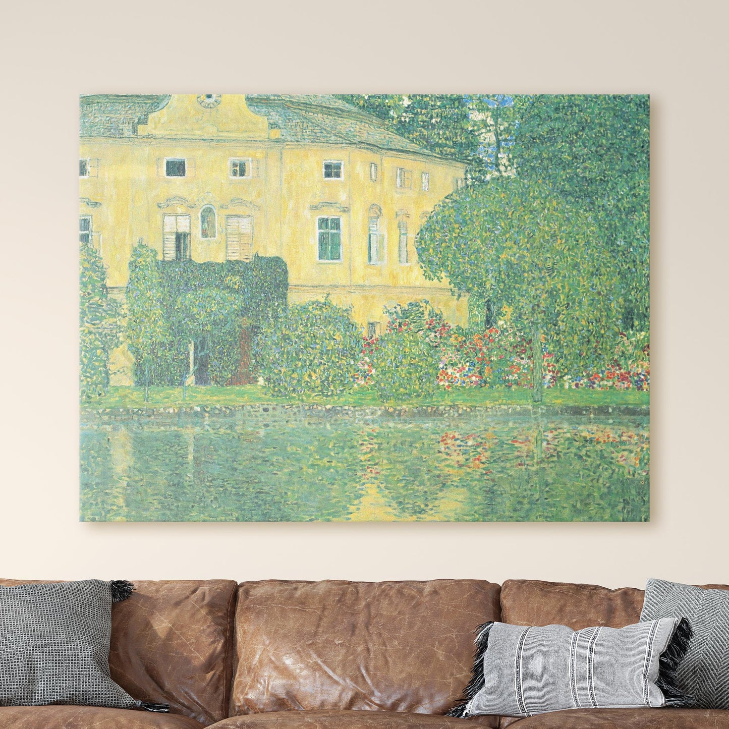 Schloss Kammer am Attersee IV by Gustav Klimt