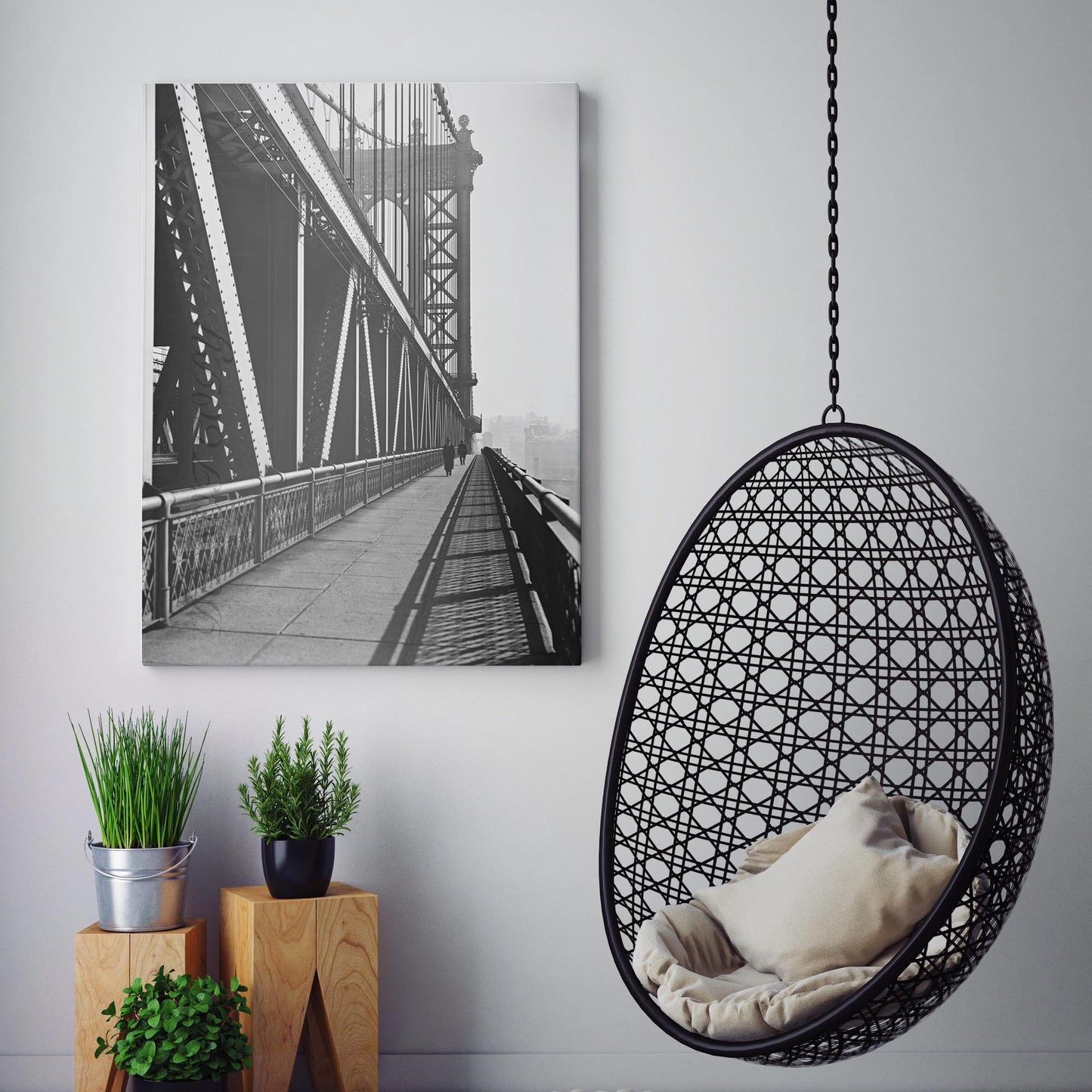 Manhattan Bridge, 1935