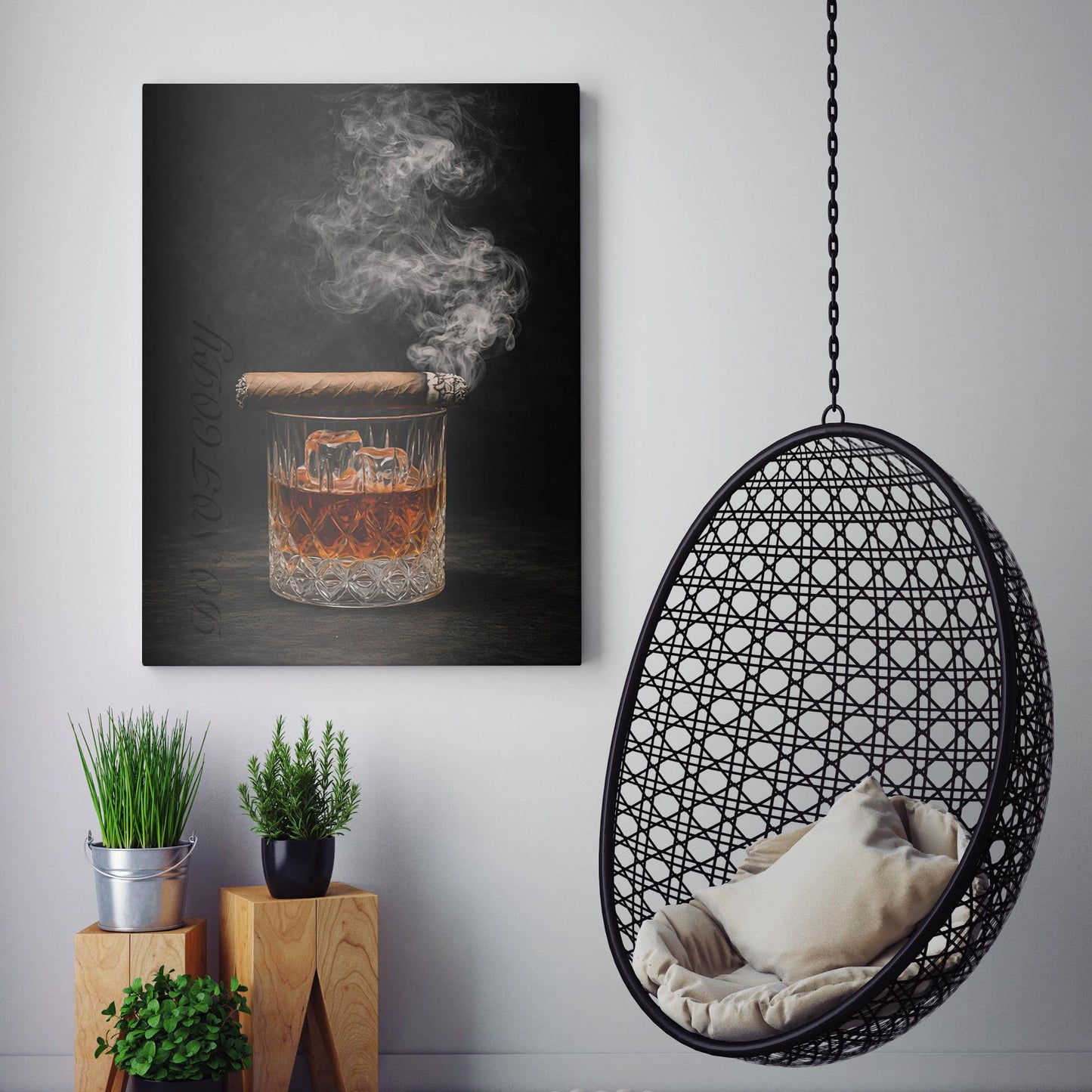 Whiskey & Cigar
