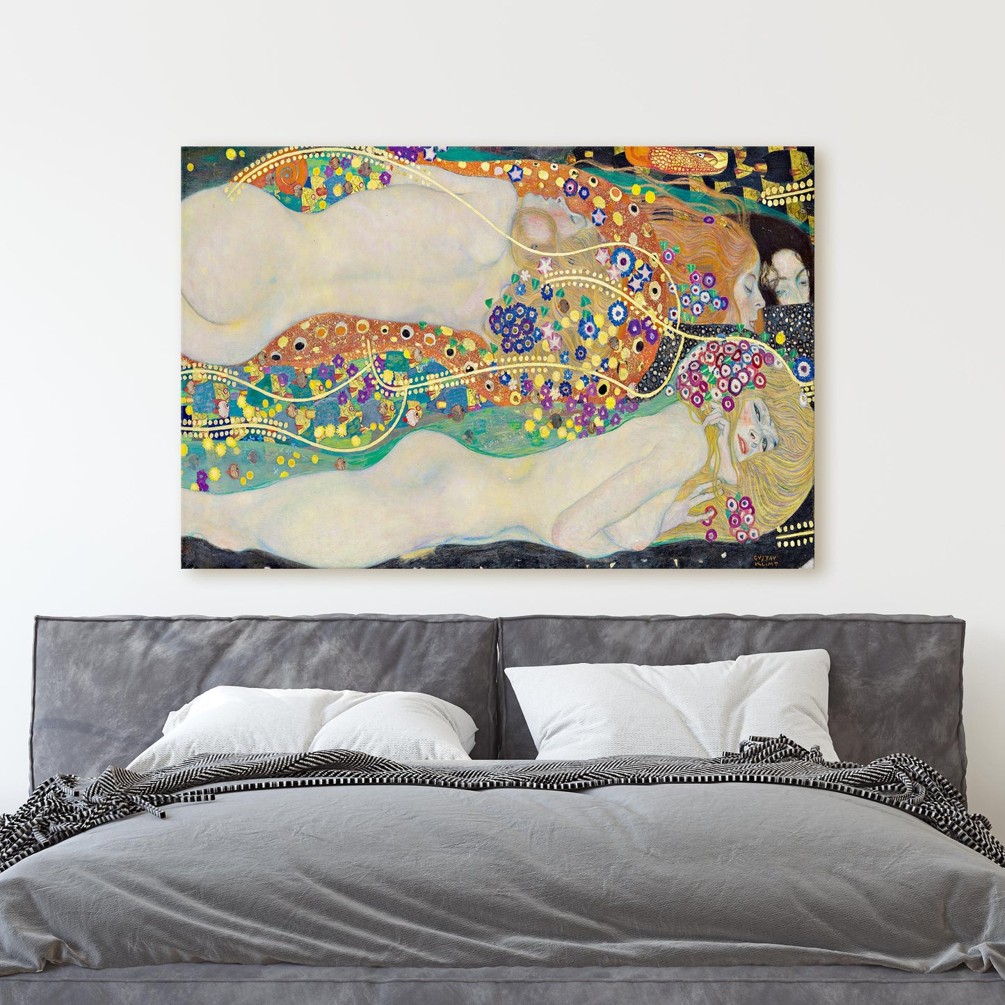 Water Serpents – Gustav Klimt