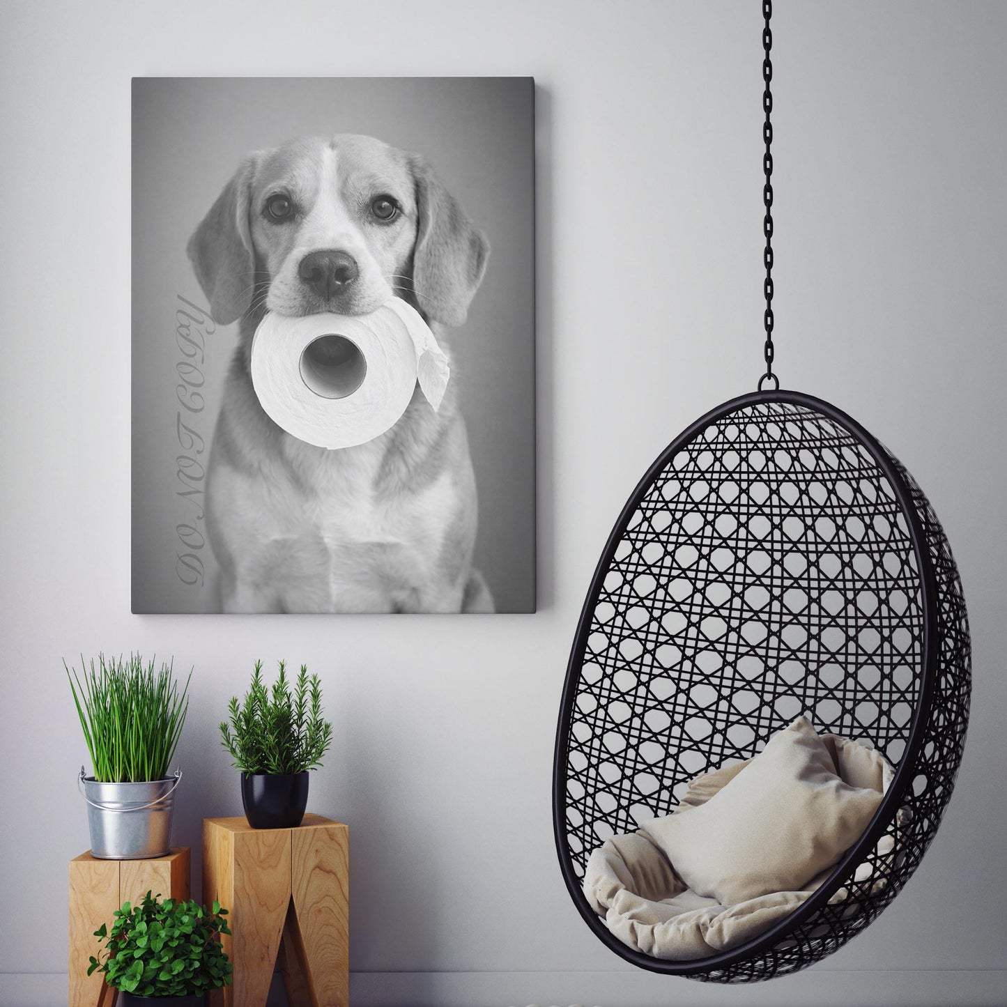 Beagle Dog Toilet Paper