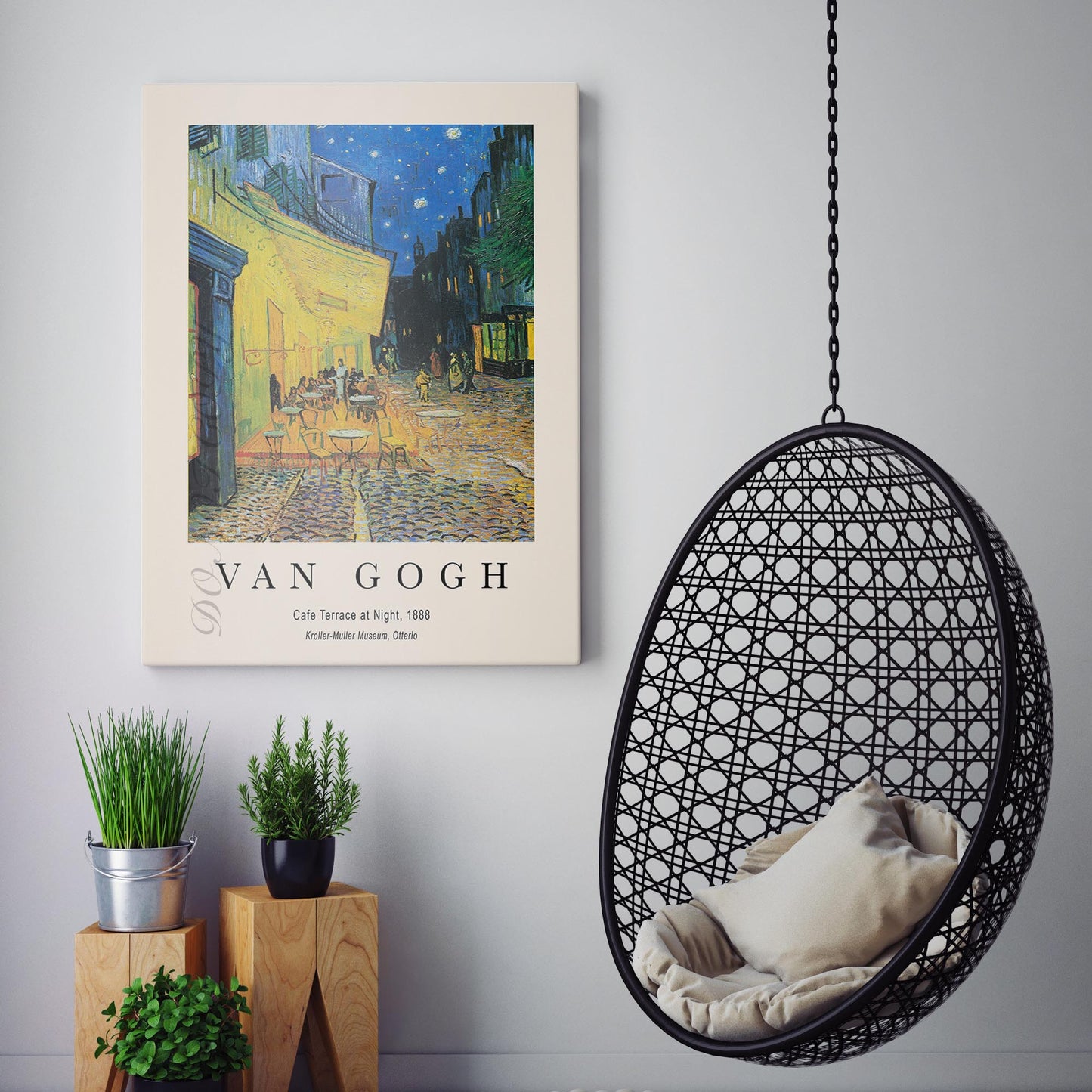 Vincent Van Gogh: Cafe Terrace at Night