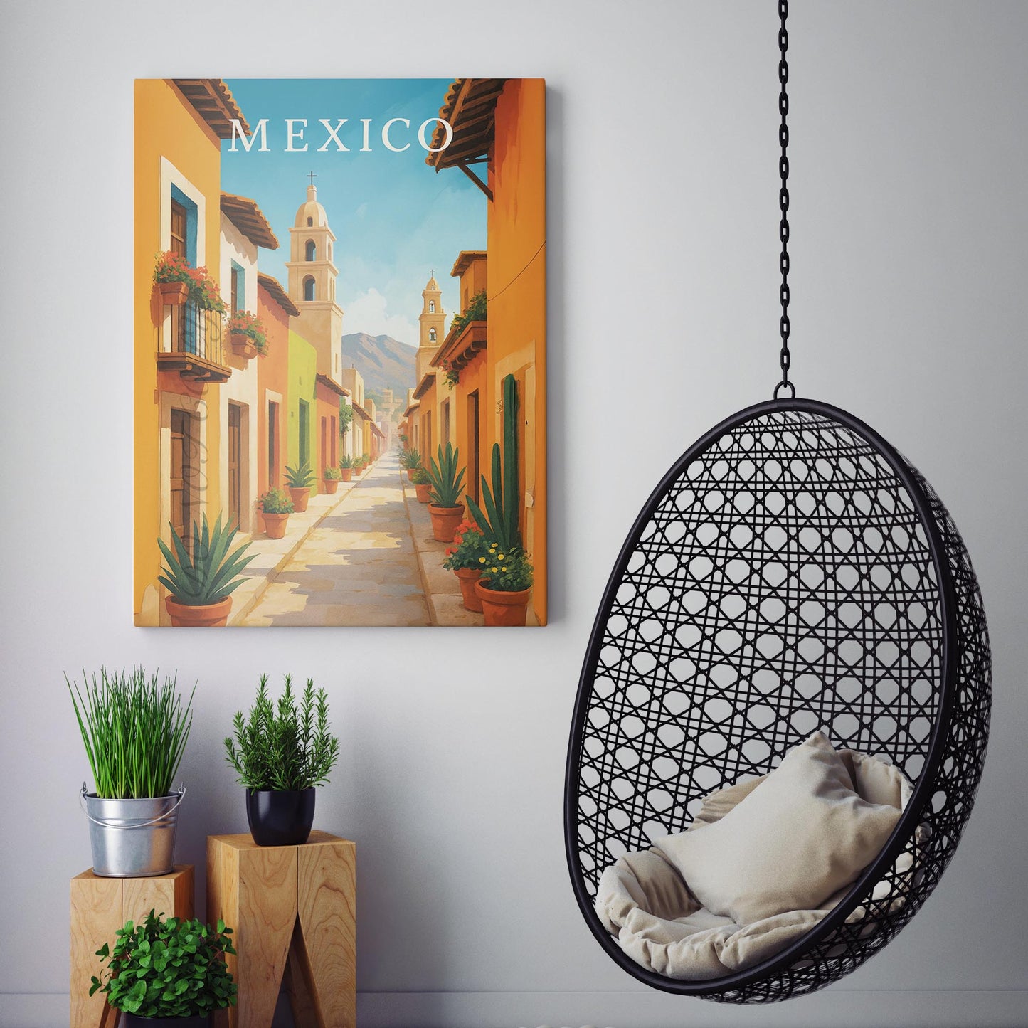 Mexico Vintage Travel Poster