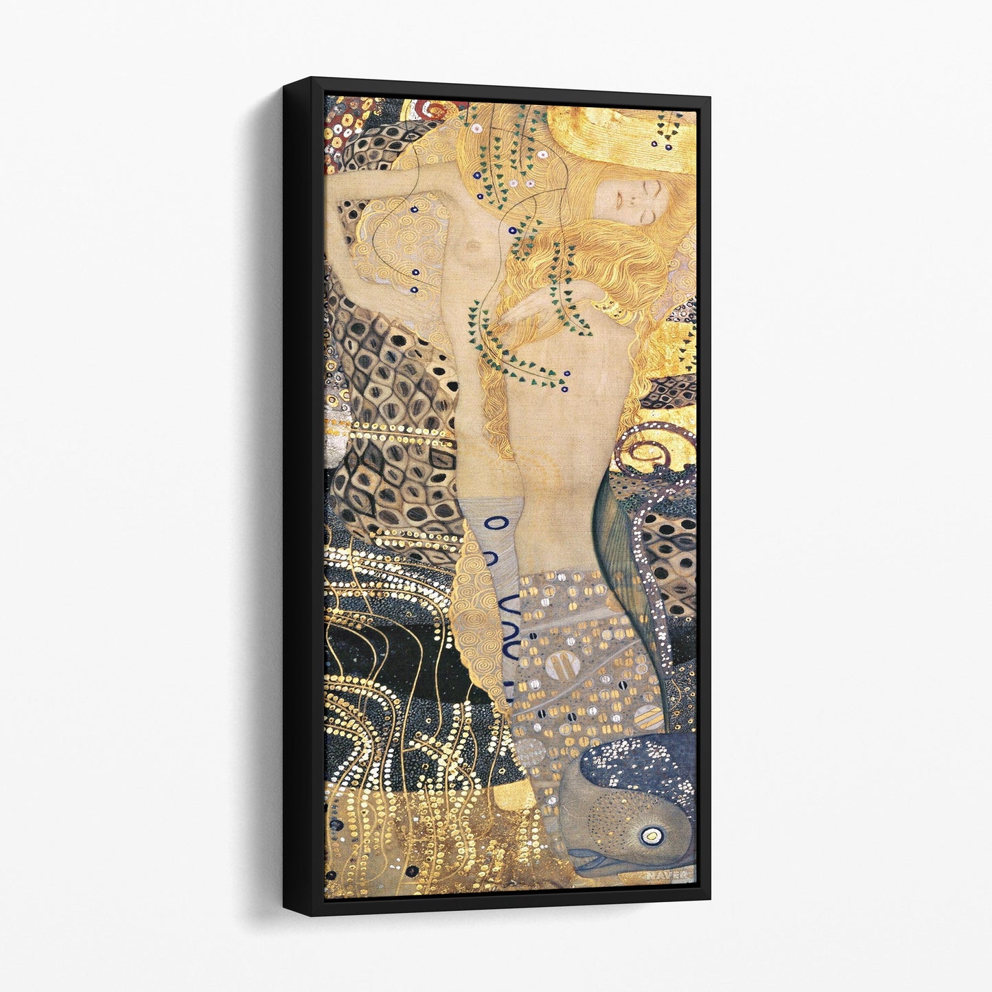 Water Serpents I by Gustav Klimt