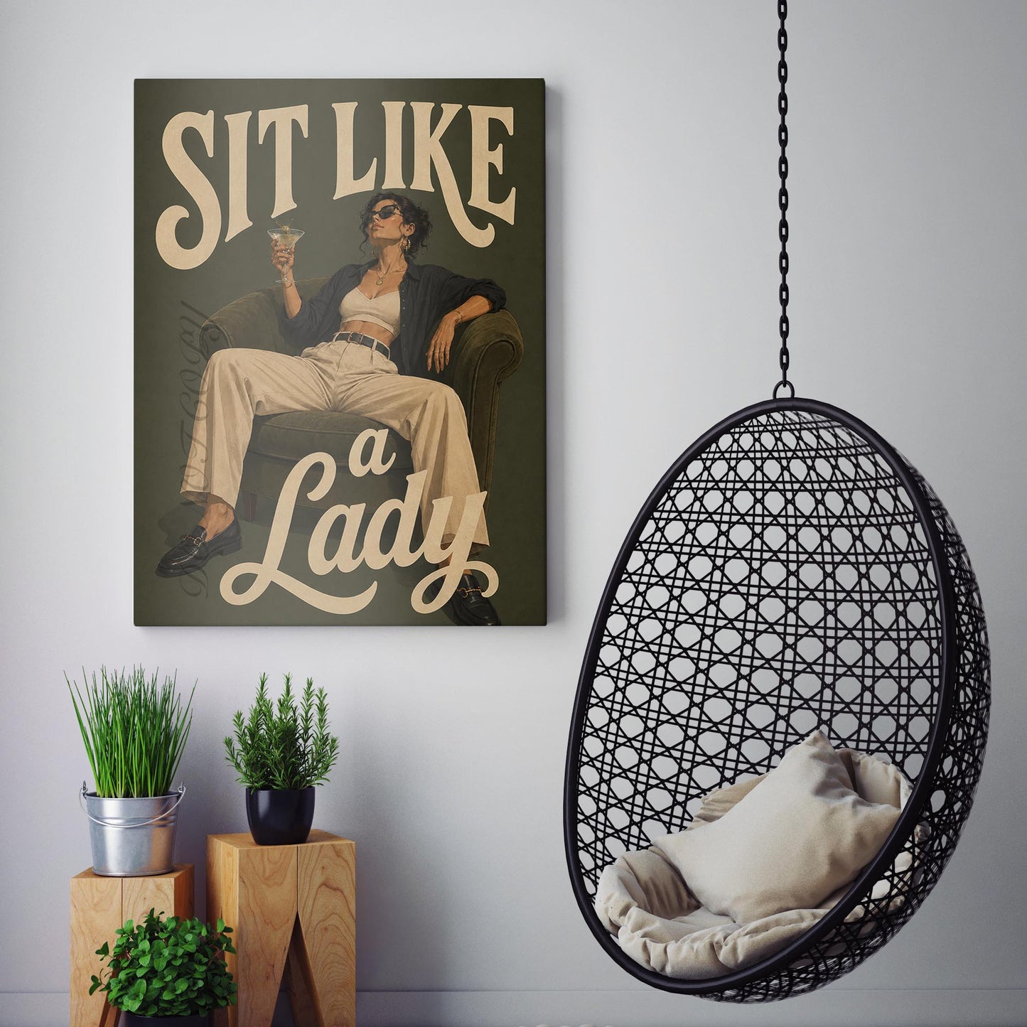 Sit Like A Lady