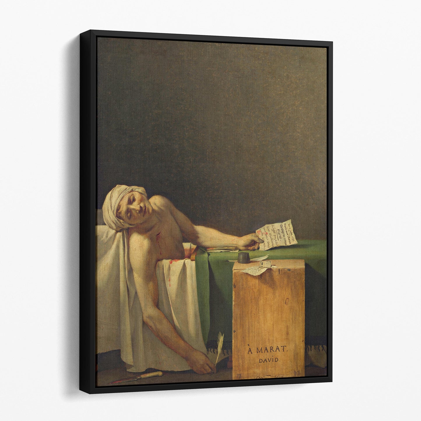 The Death of Marat by Jacques-Louis David