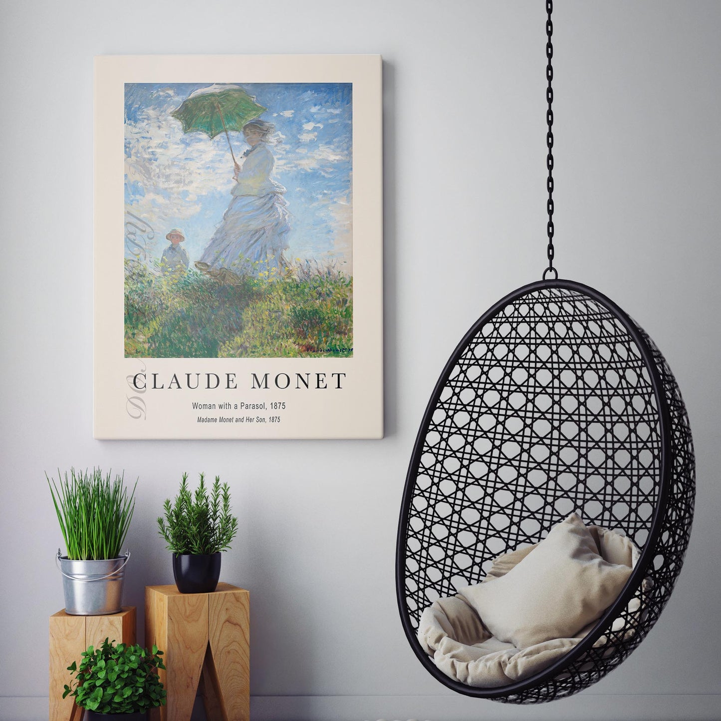 Claude Monet: Woman With A Parasol