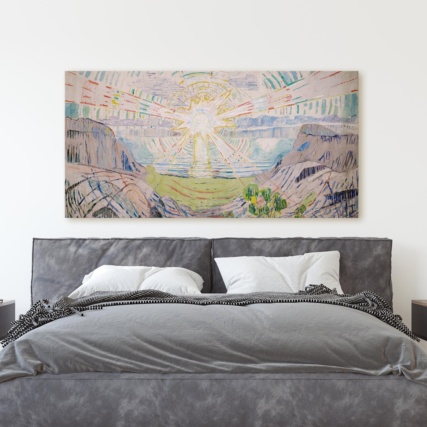 The Sun by Edvard Munch