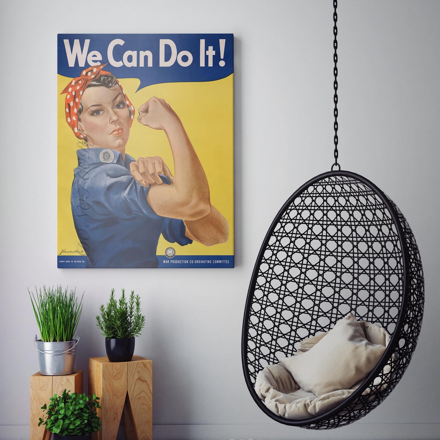 We Can Do It! World War Two Poster 1943