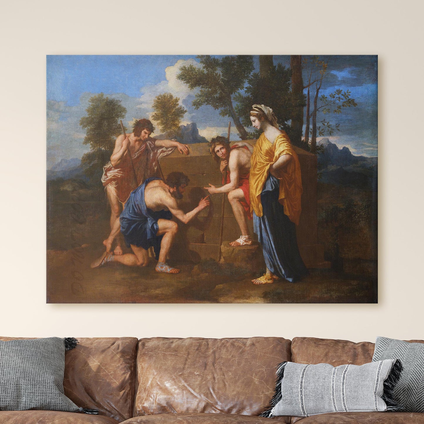 The Arcadian Shepherds - Nicolas Poussin