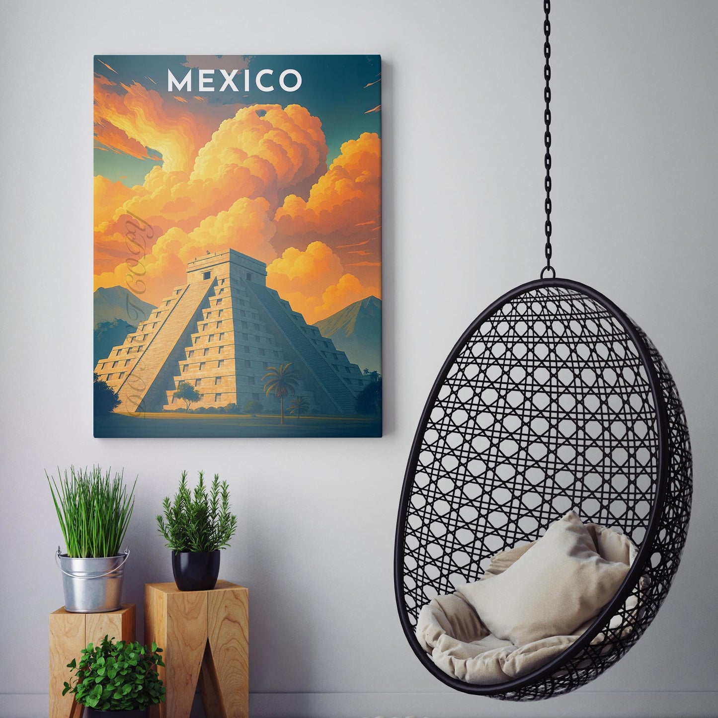 Mexico Travel Poster