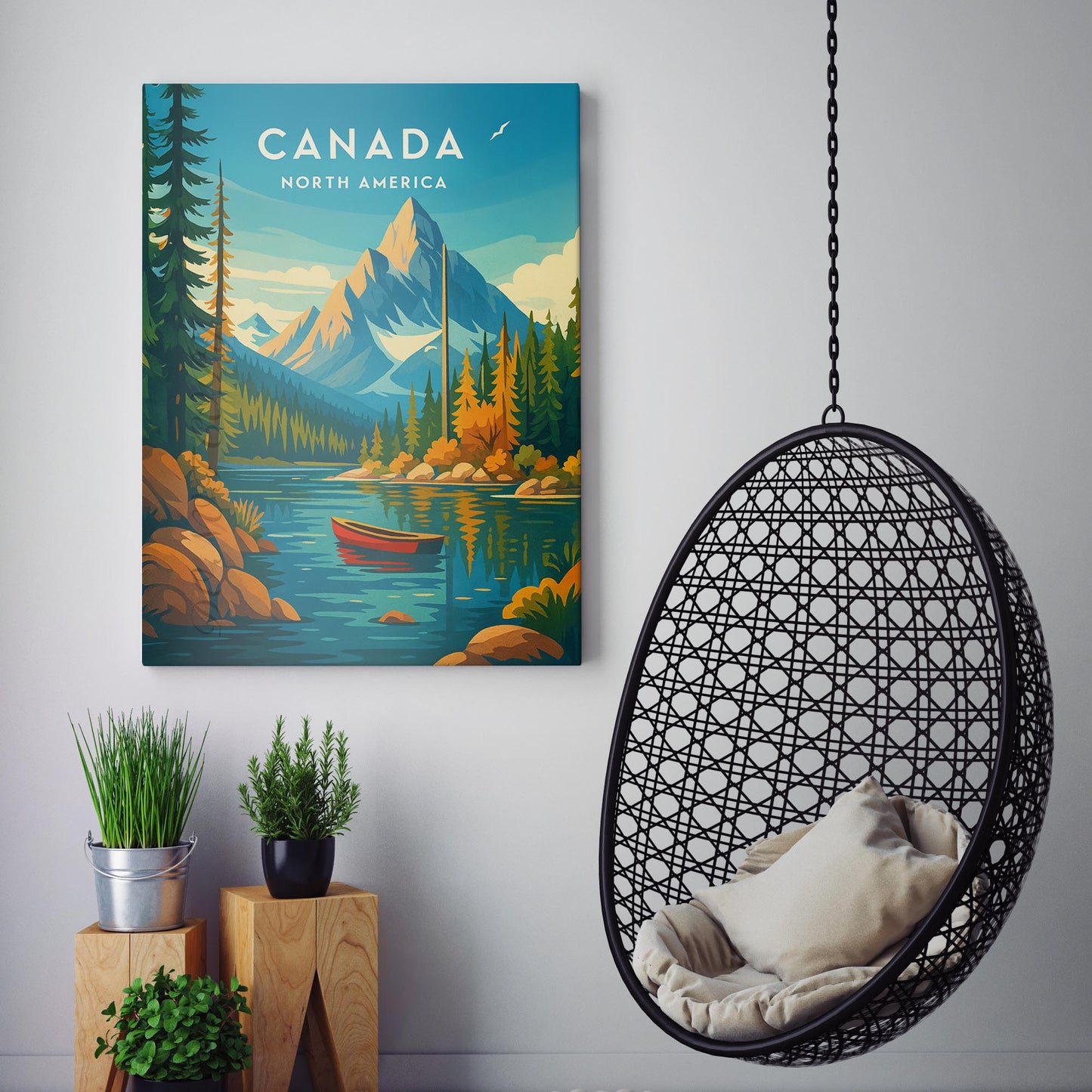 Canada Vintage Travel Poster