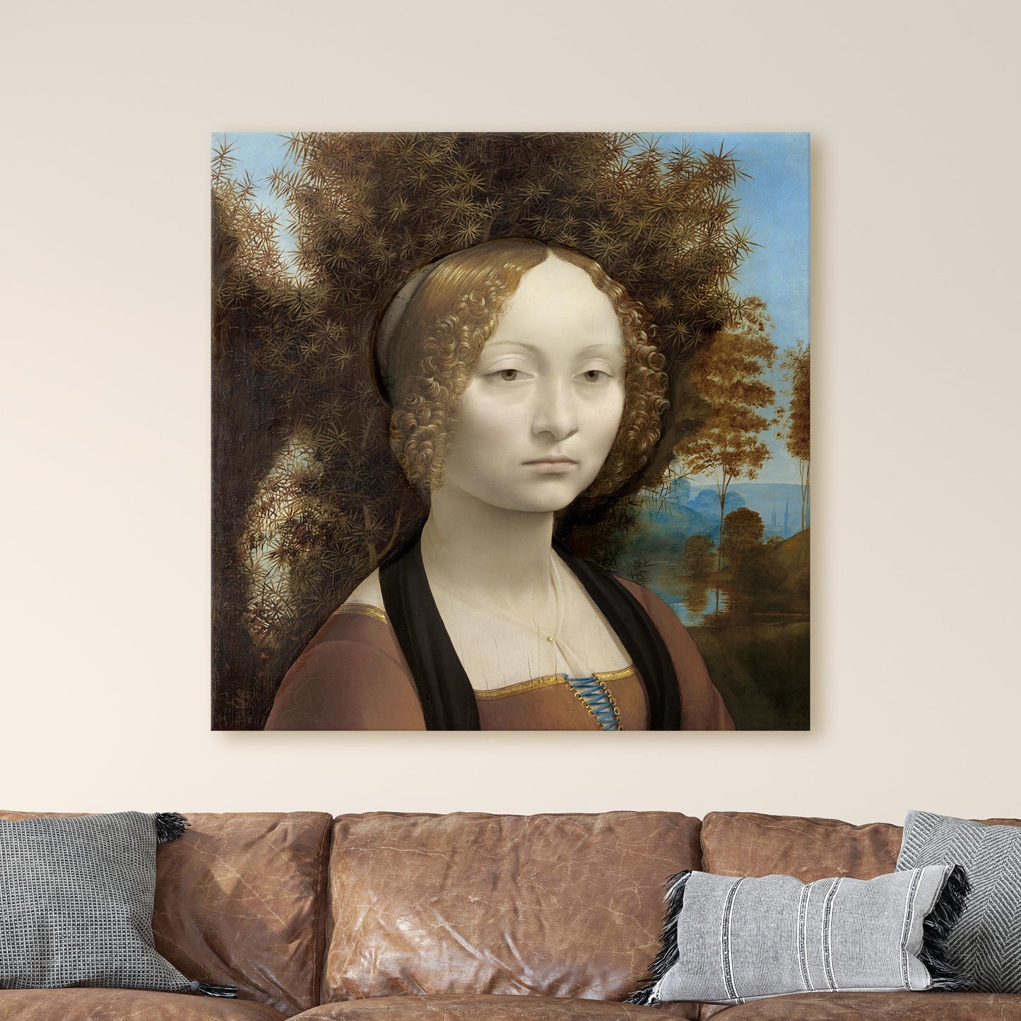 Ginevra de' Benci - Leonardo da Vinci