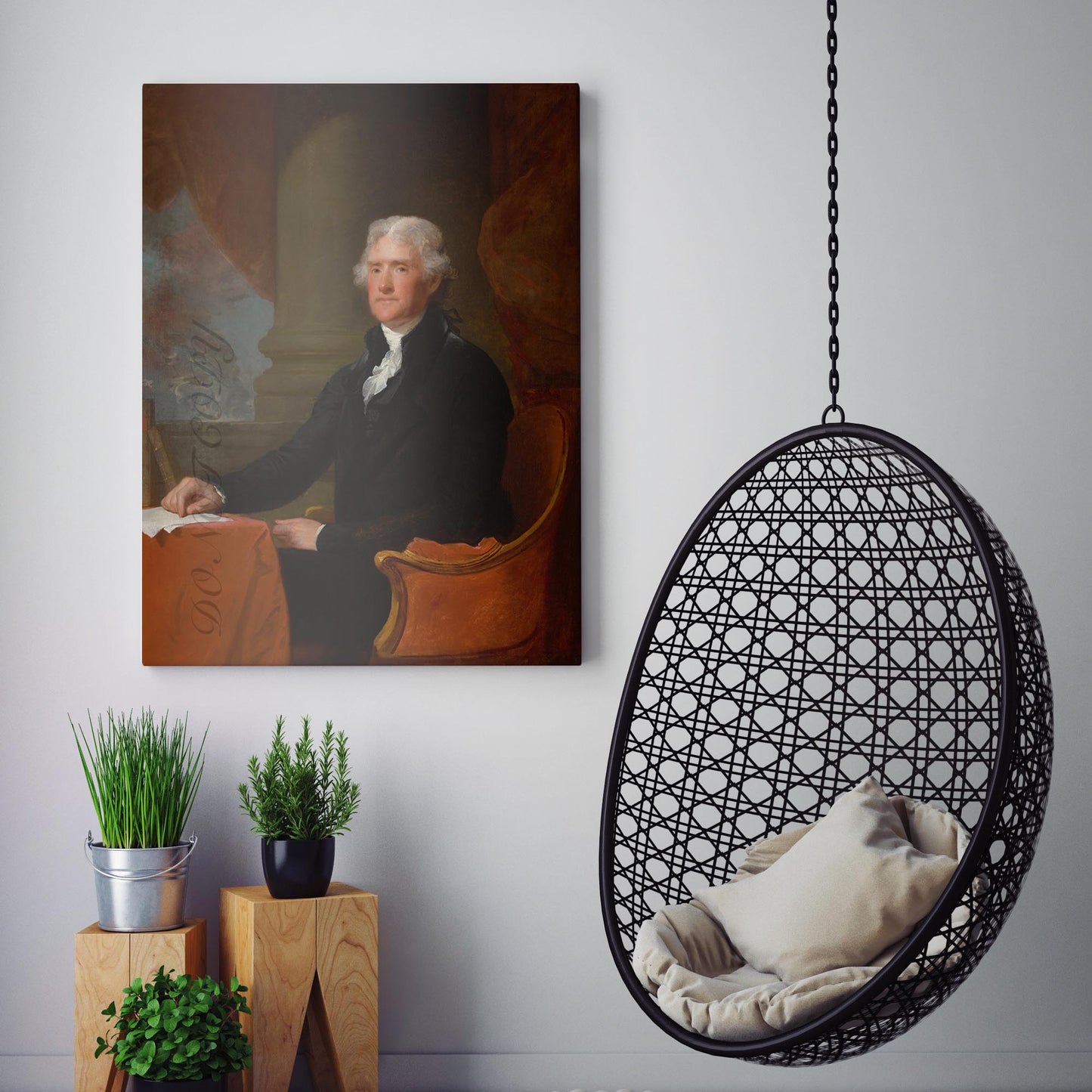 Thomas Jefferson 1805-07 - Gilbert Stuart