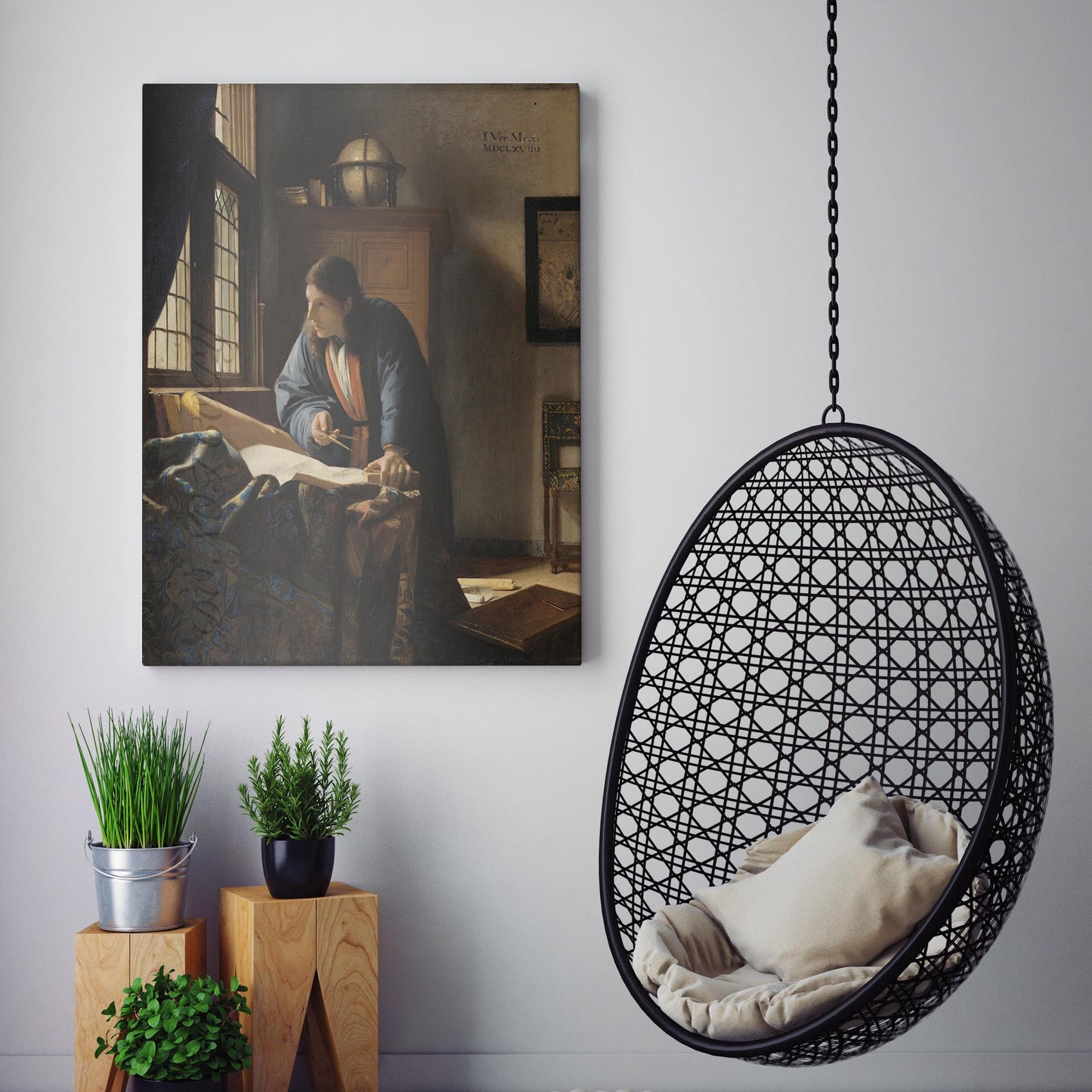 The Geographer c. 1668 - Vermeer