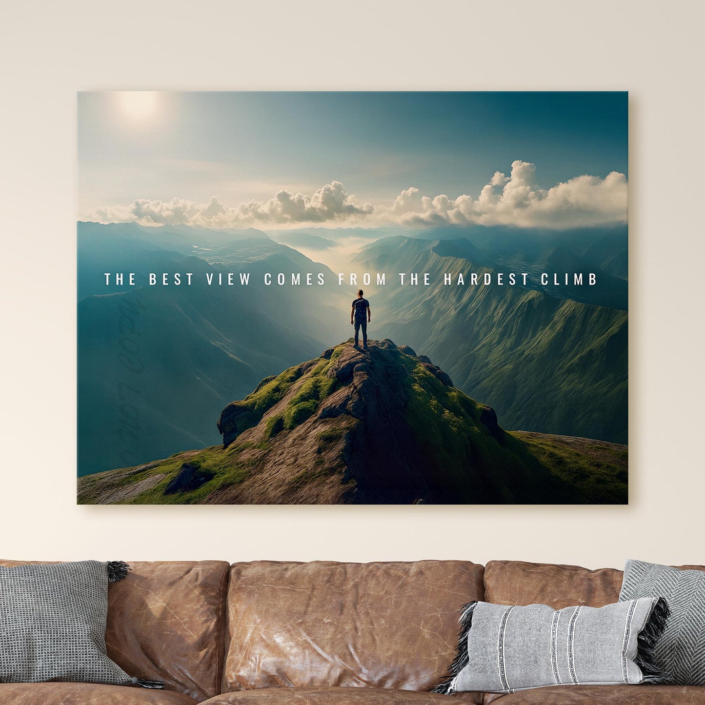 The Best View Comes From The Hardest Climb