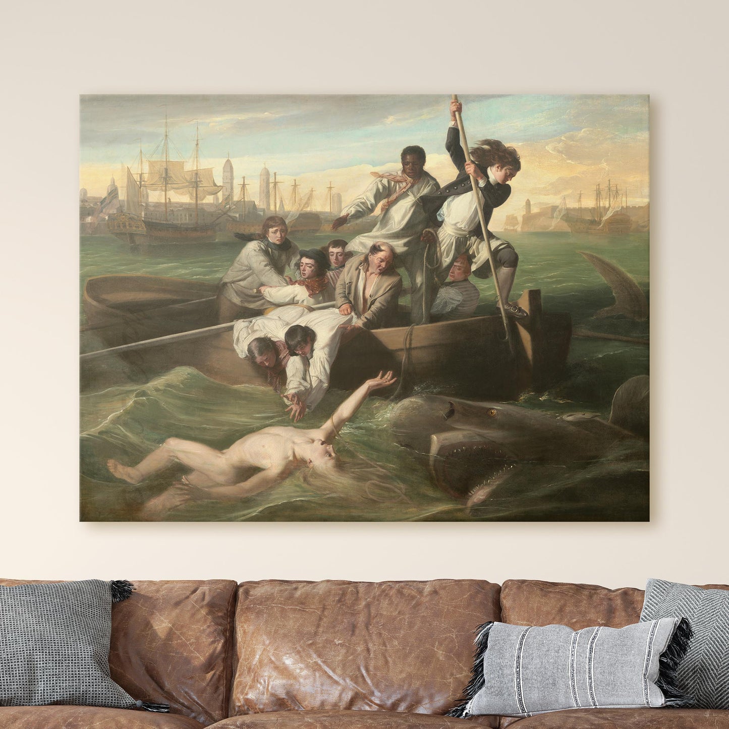 Watson and the Shark 1778 by John Singleton Copley