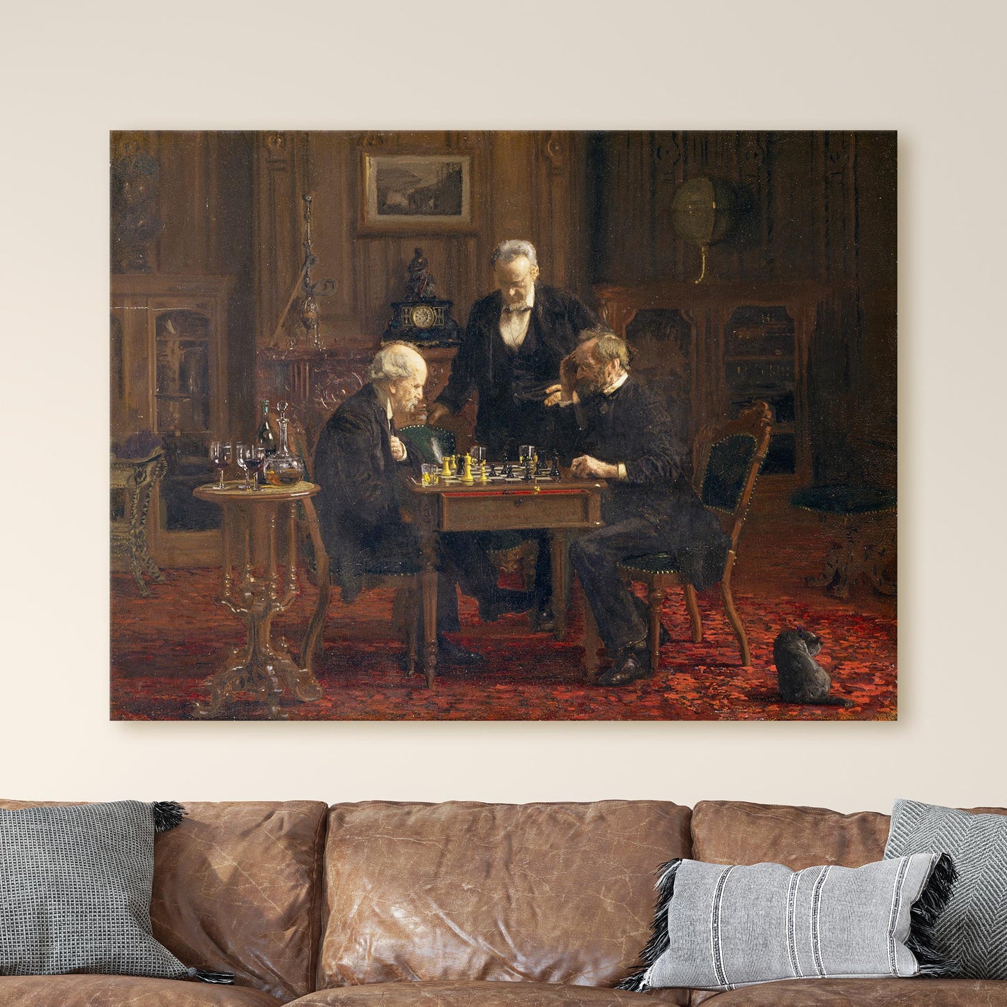 The Chess Players by Thomas Eakins