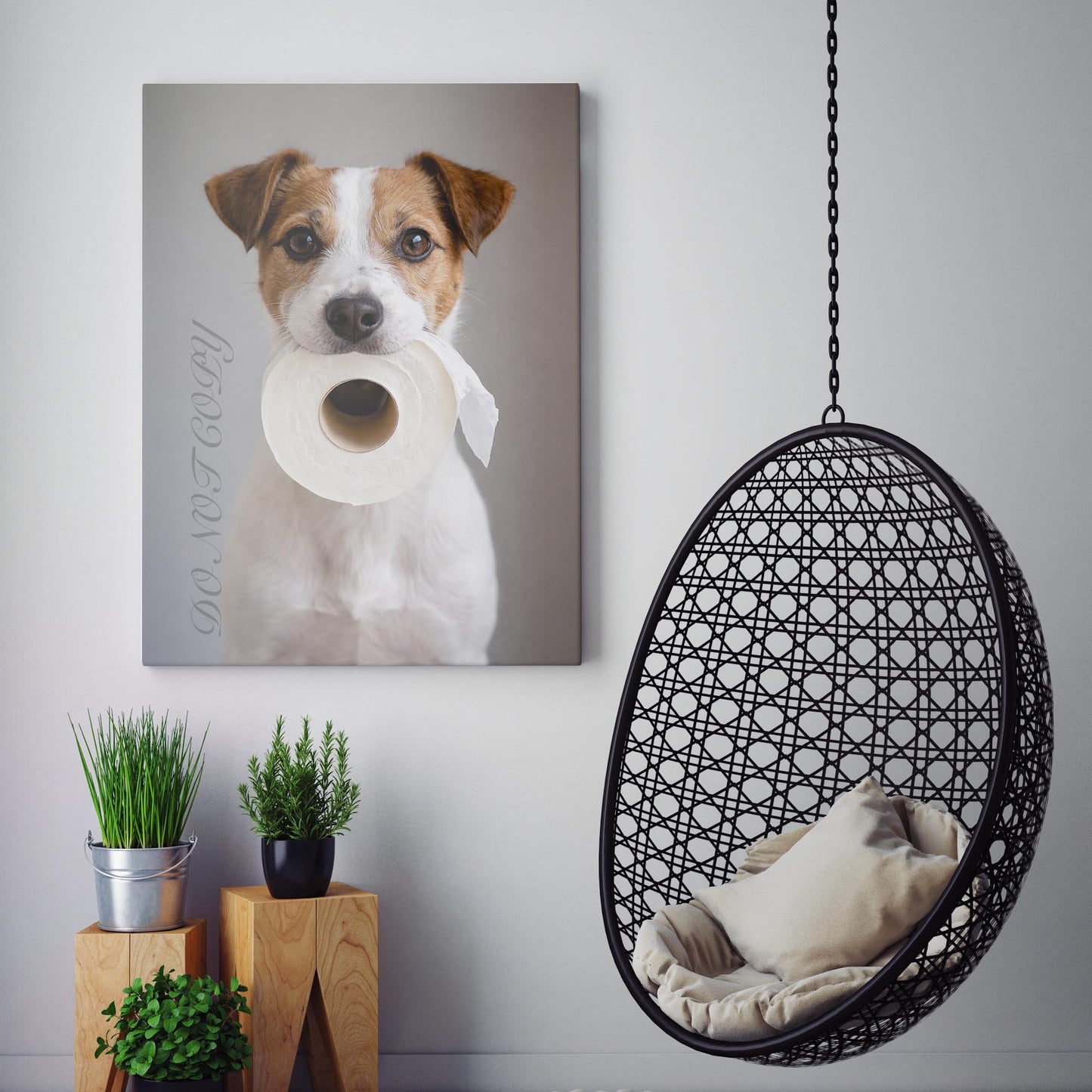 Russell Terrier Dog Toilet Paper
