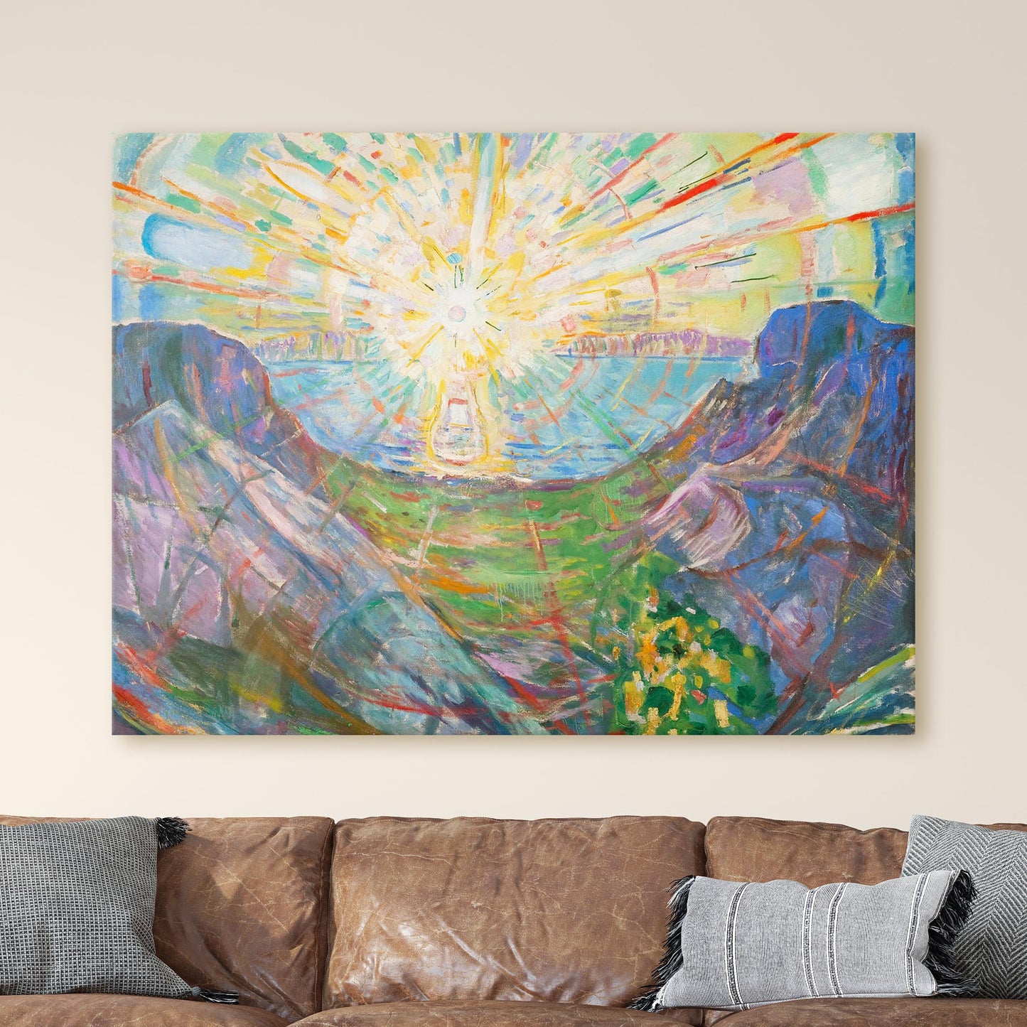 The Sun by Edvard Munch