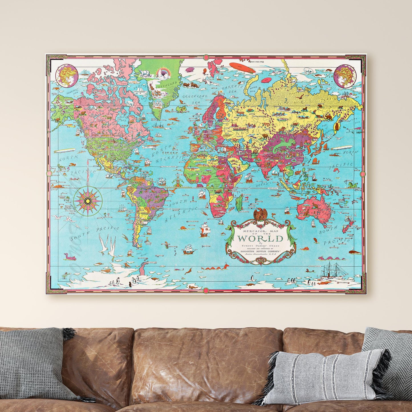 Mercator Map of the World (1931)