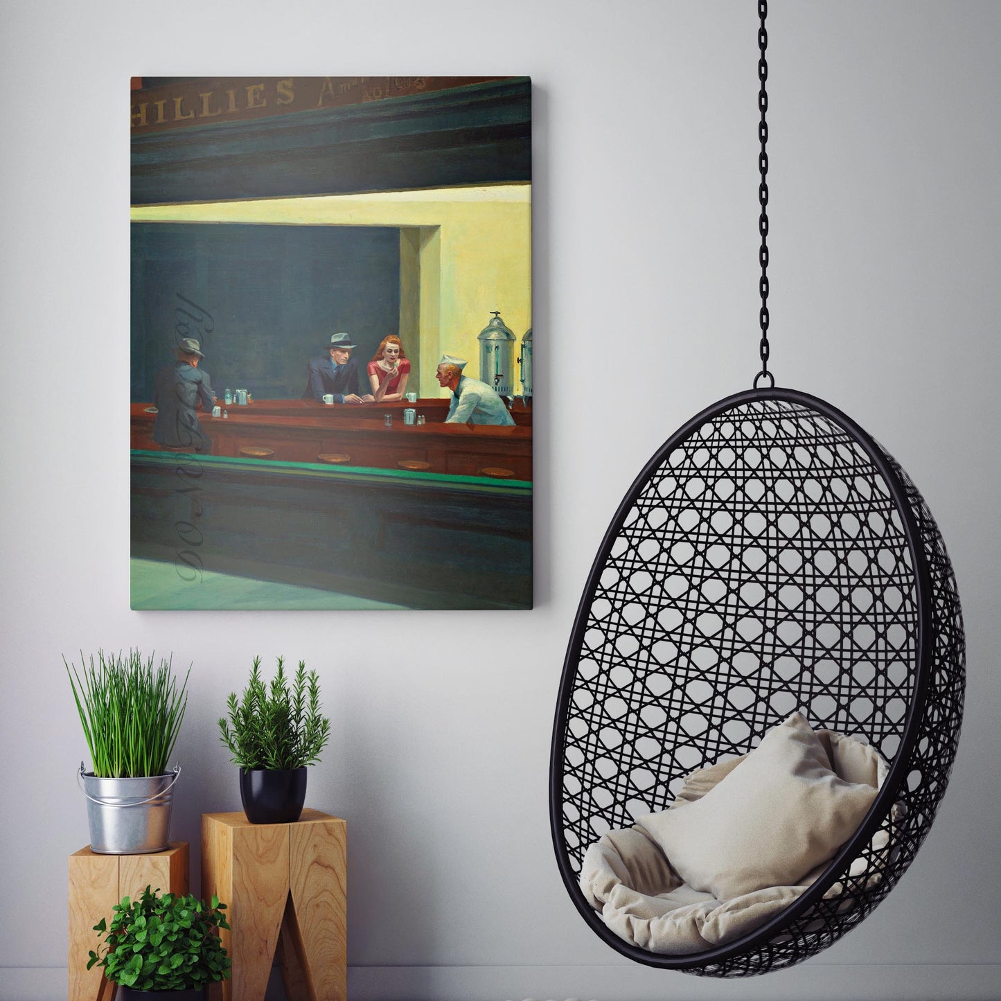 Nighthawks by Edward Hopper