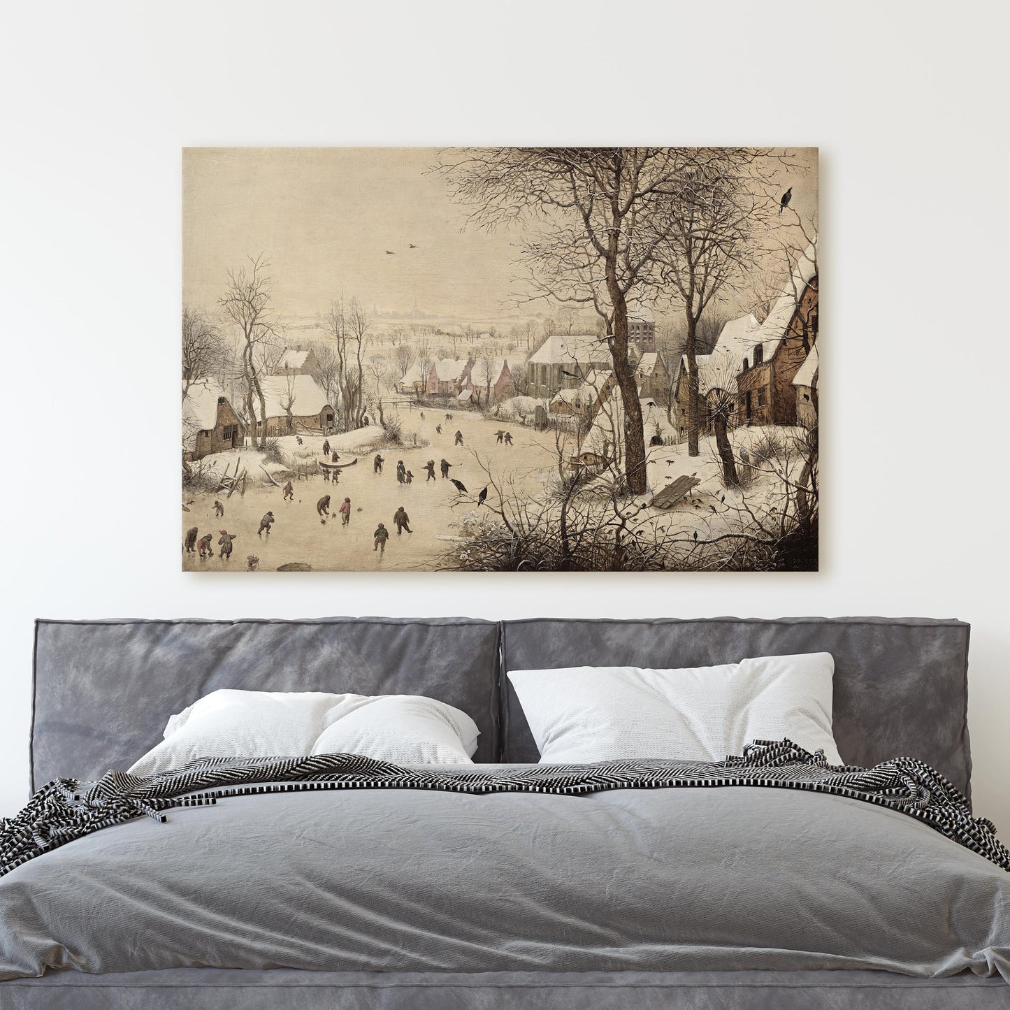 Winter Landscape With Bird Trap by Pieter Bruegel the Elder