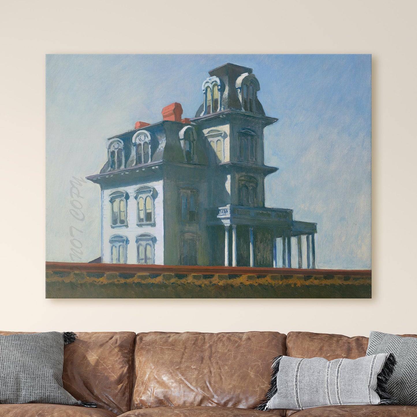 The House by the Railroad 1925 by Edward Hopper