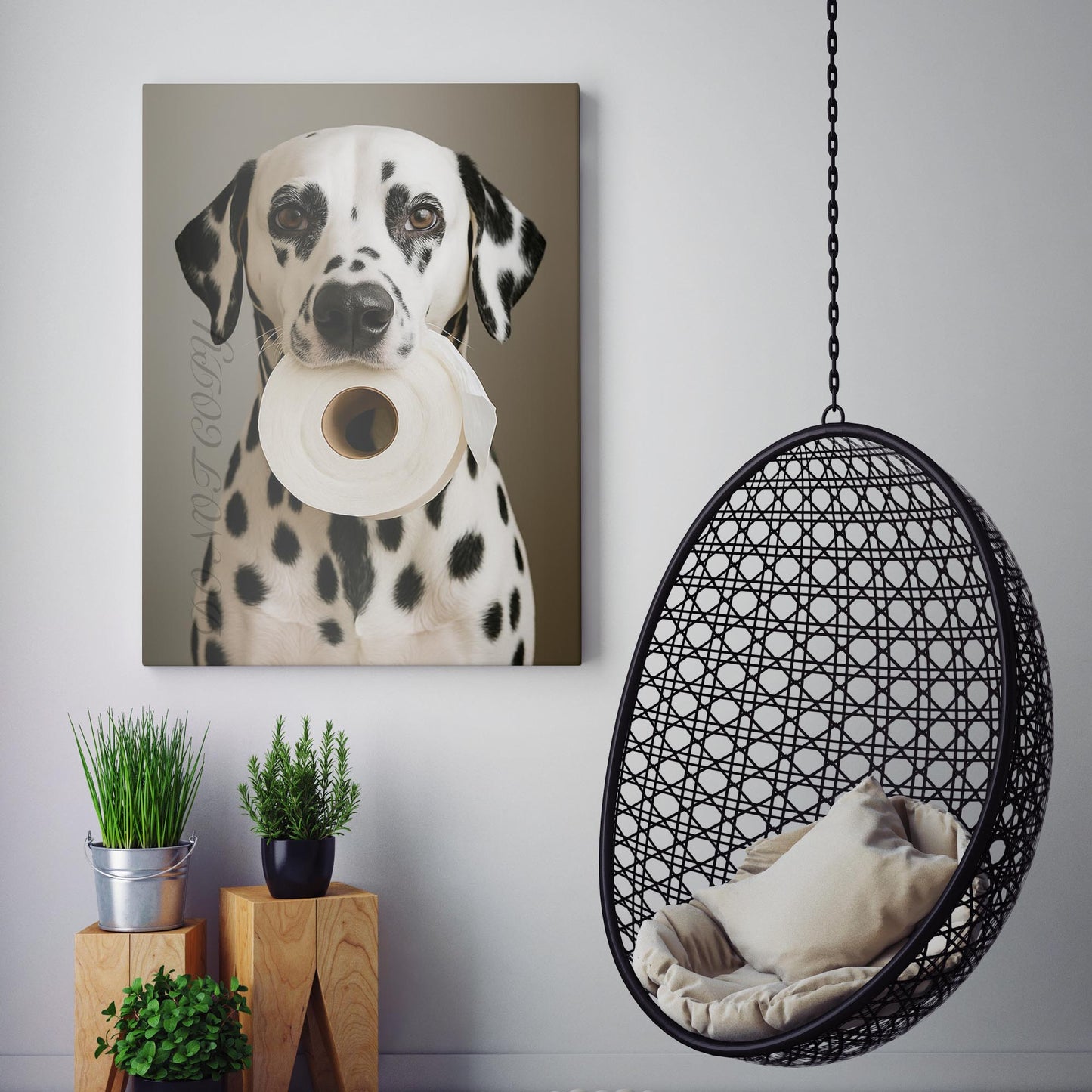 Dalmatian Dog Toilet Paper