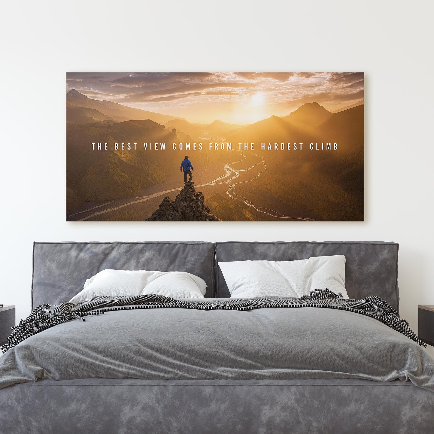 The Best View Comes From The Hardest Climb