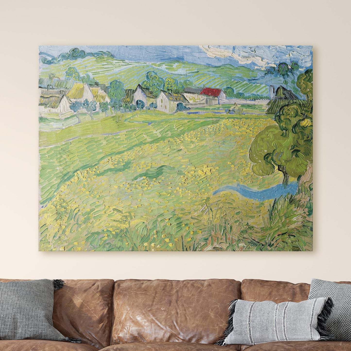 Les Vessenots à Auvers by Van Gogh