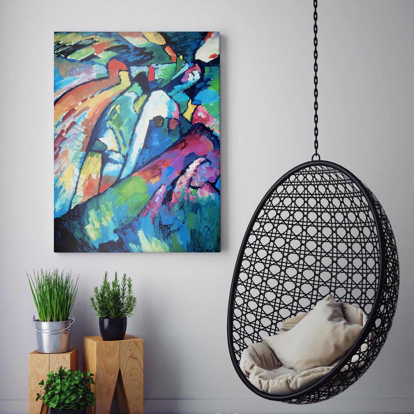 Improvisation 7 by Kandinsky