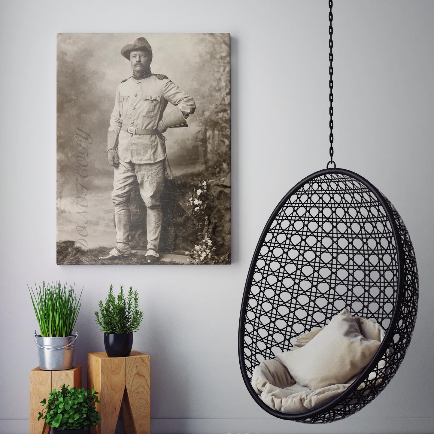 Teddy Roosevelt In Rough Rider Uniform