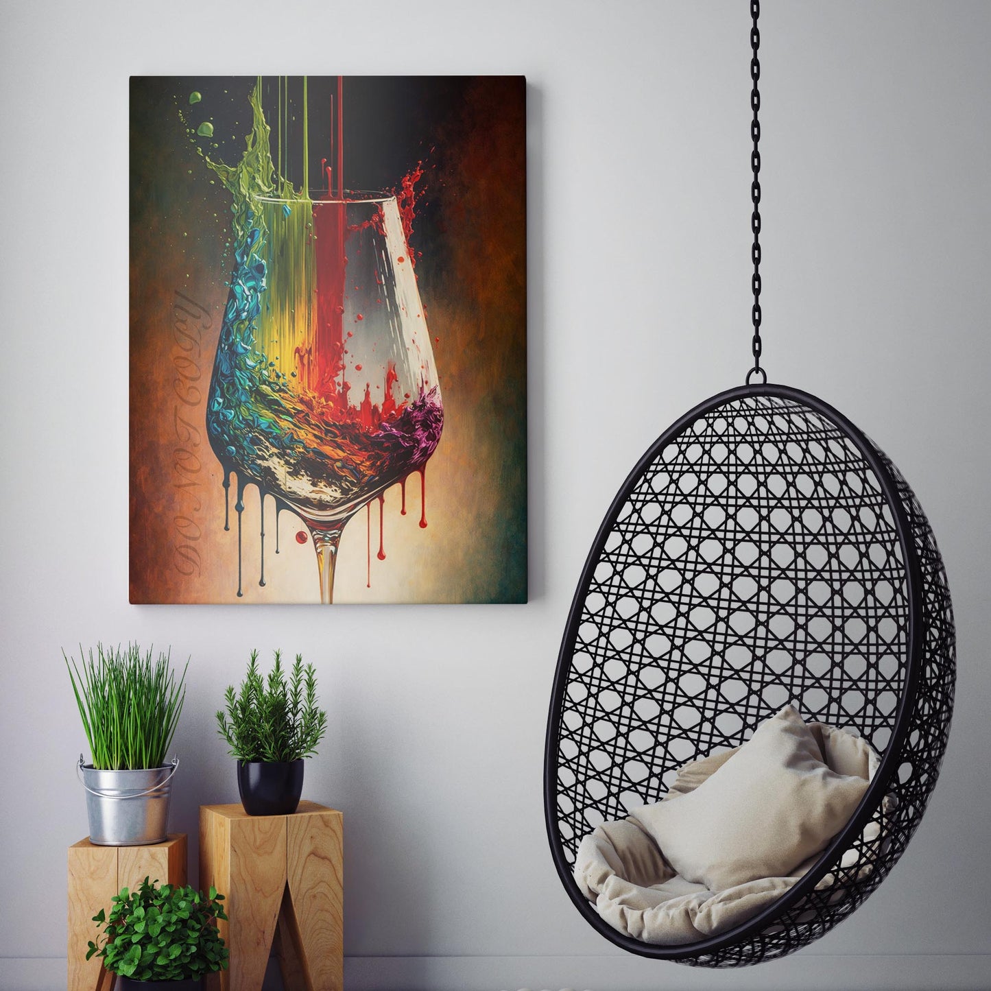 Wine Glass of Color