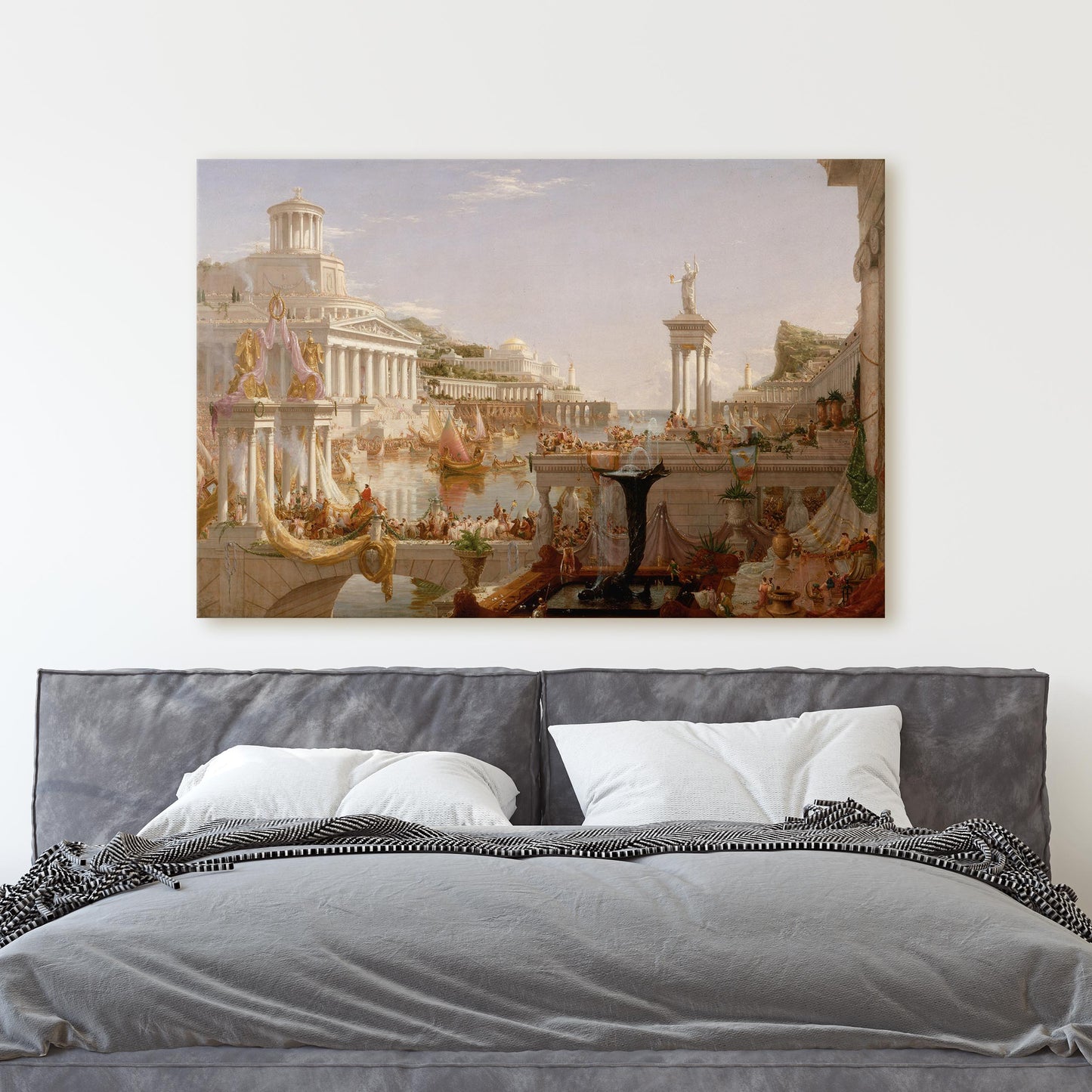 The Course of Empire - The Consummation of Empire by Thomas Cole